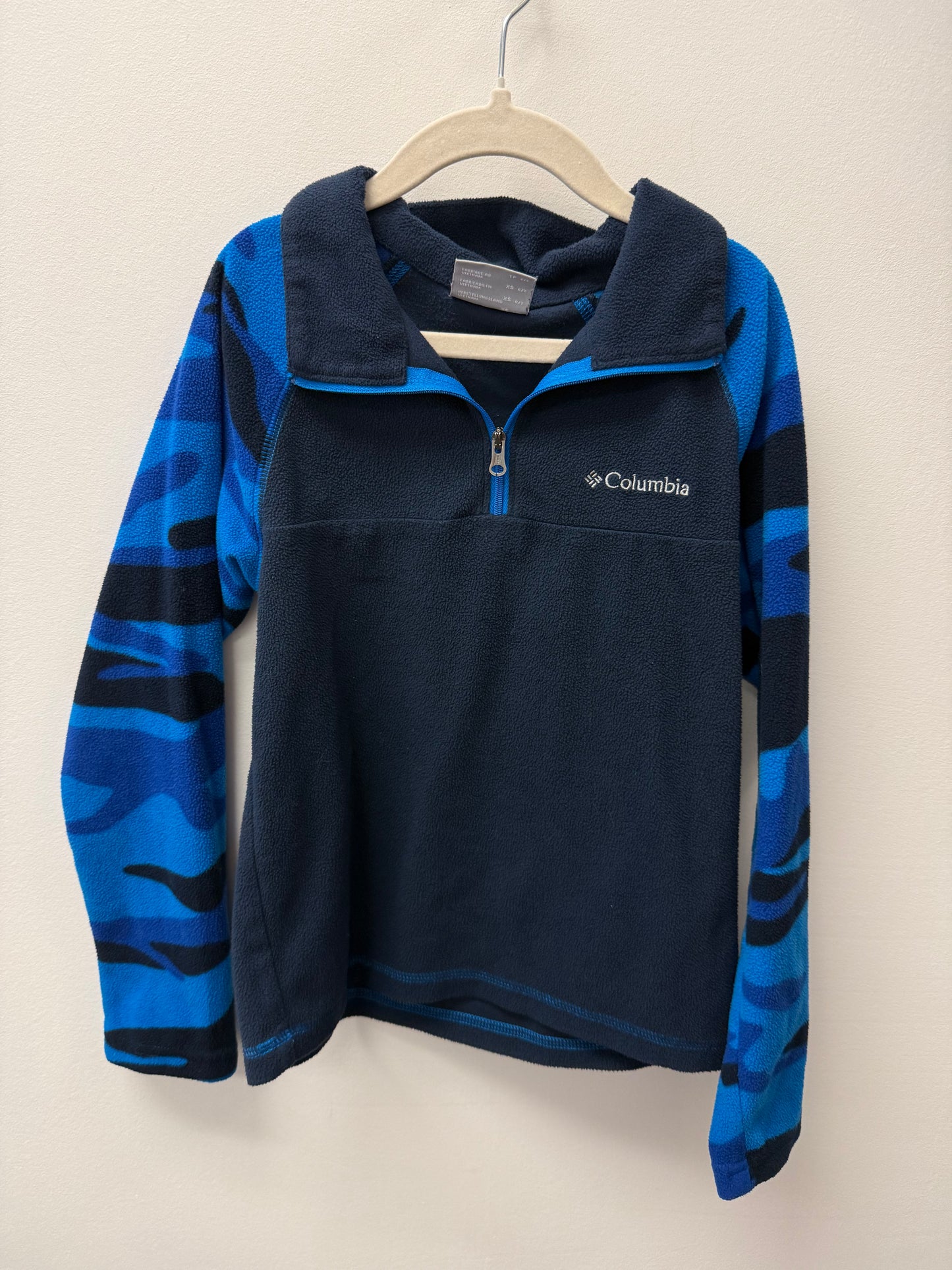 COLUMBIA FLEECE PULLOVER SIZE 6-7