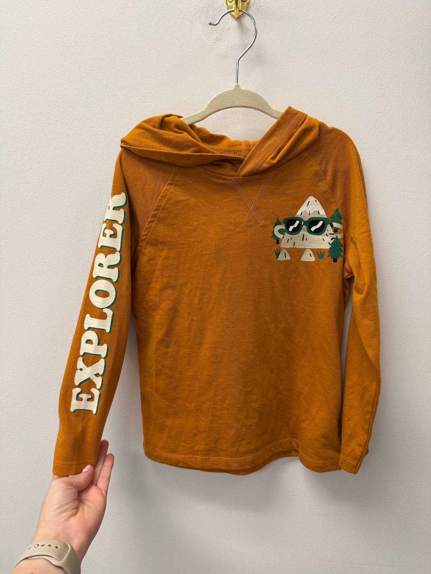 OLD NAVY EXPLORER HOODED SHIRT SIZE 5