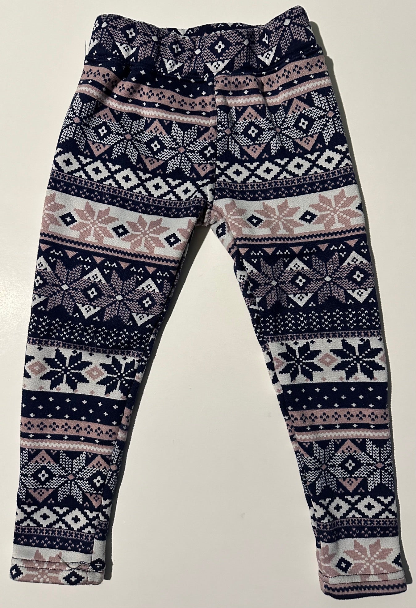 *Play* Shosho, Patterned Leggings with Soft Lining - Size 4/5