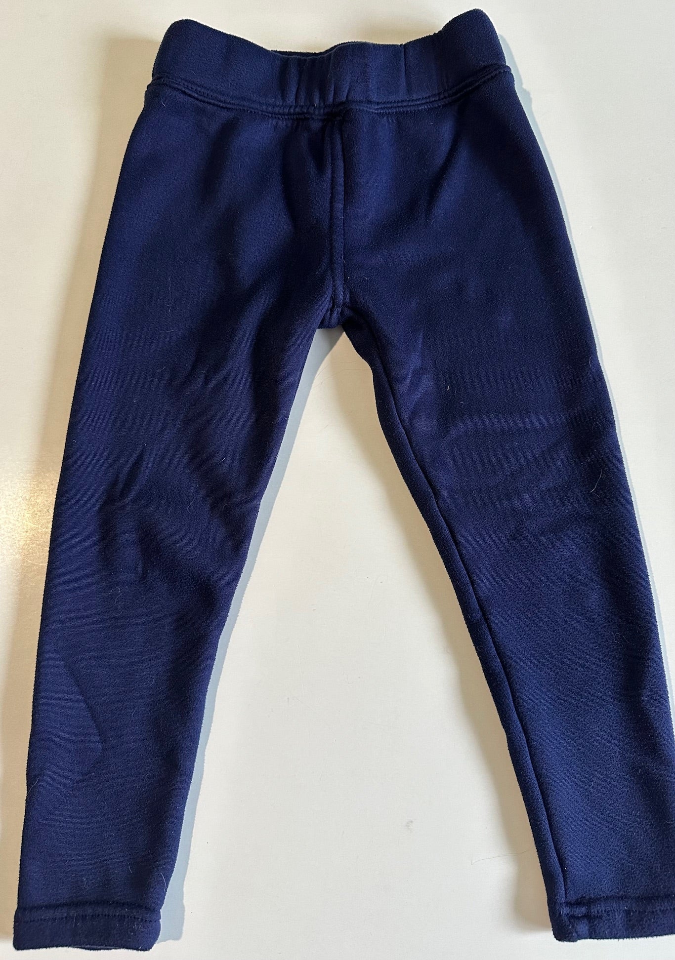 *Play* Unknown Brand, Dark Blue Thick Leggings - Size 4