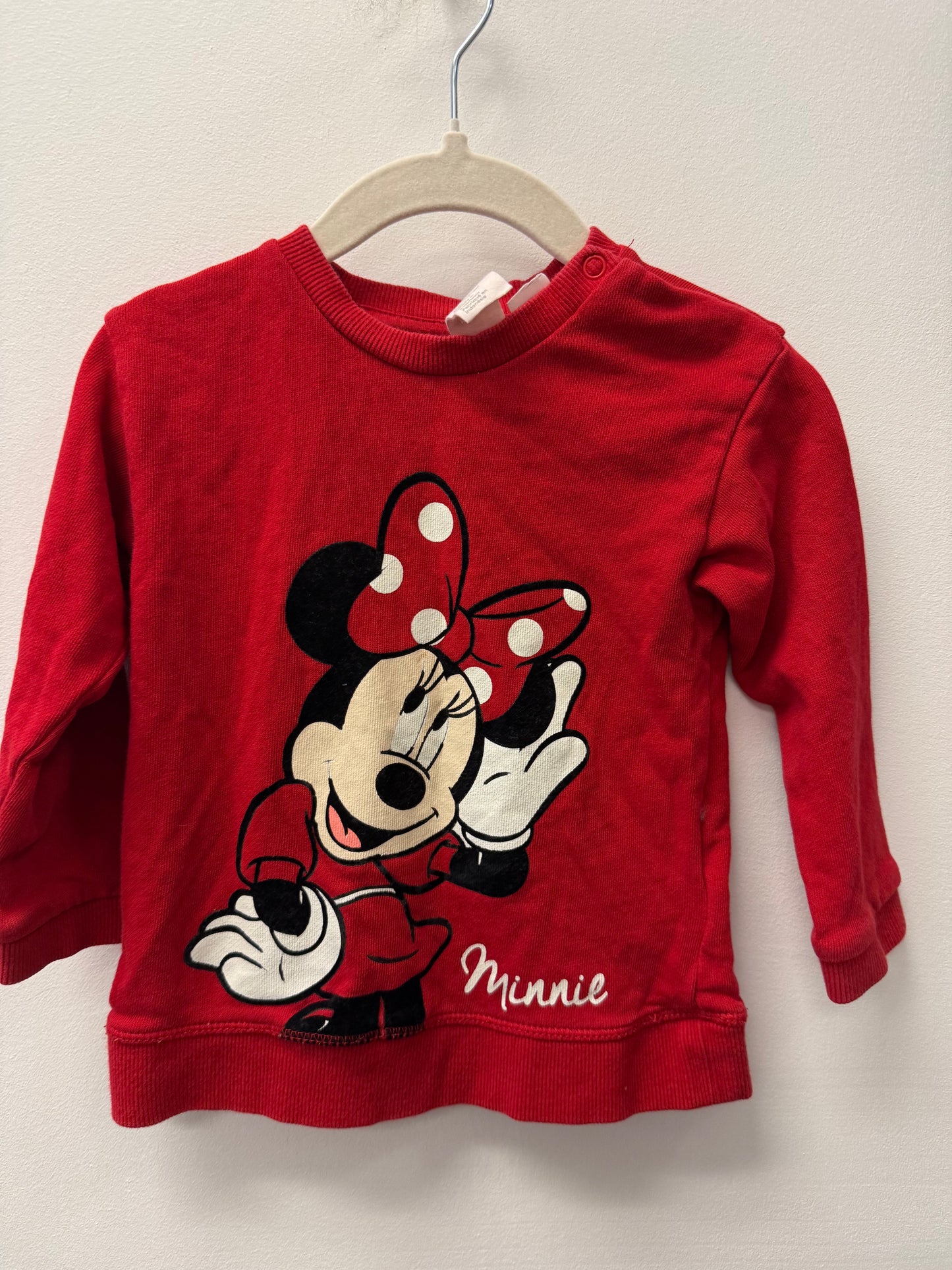 H&M MINNIE MOUSE SHIRT SIZE 18M