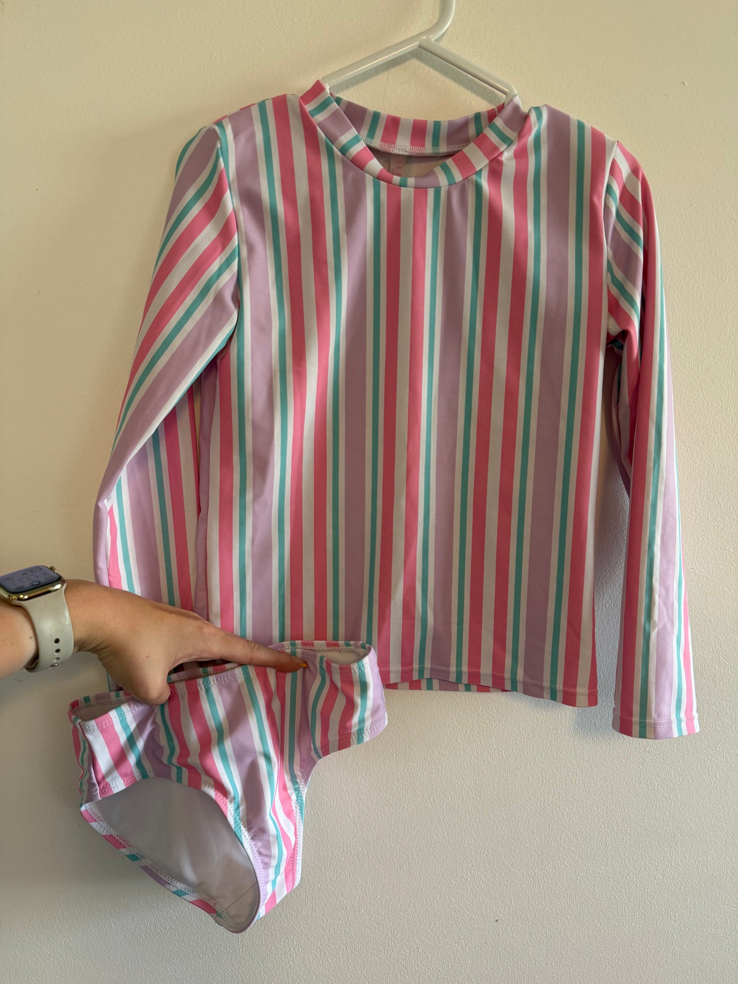 SEAFOLLY RASH GUARD BATHING SUIT SIZE 6