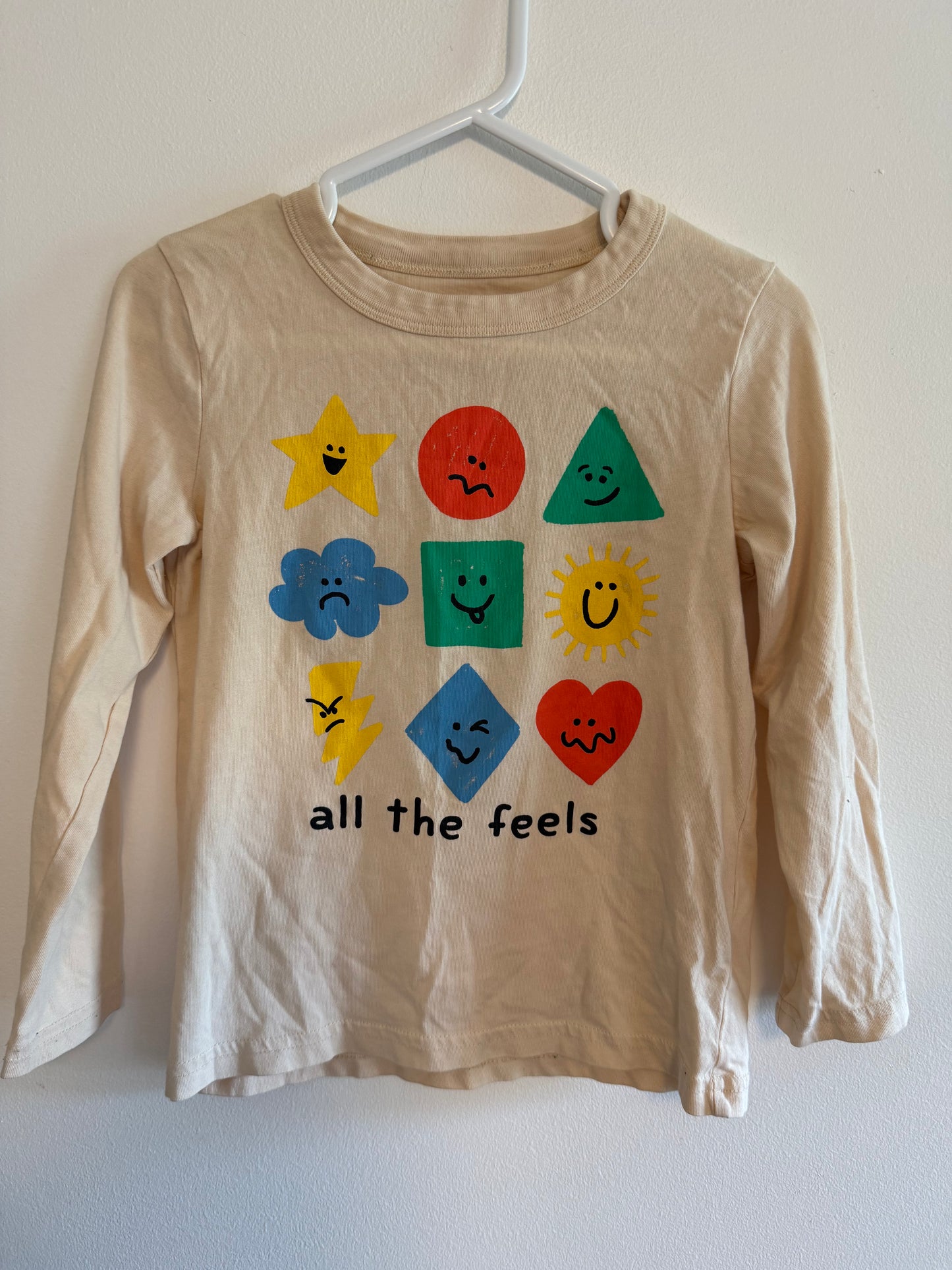 JOE FRESH "ALL THE FEELS" SHIRT SIZE 5