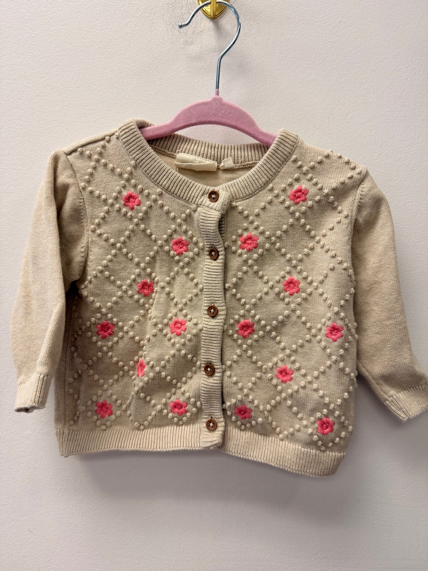 MINYMO DAISY CARDIGAN SIZE 3M