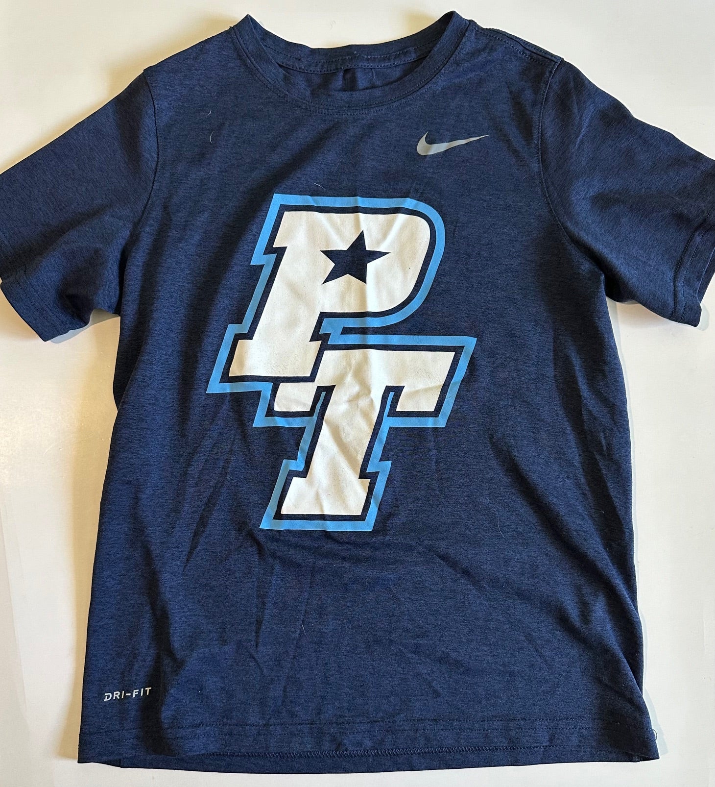 Blue dri fit t shirt hotsell