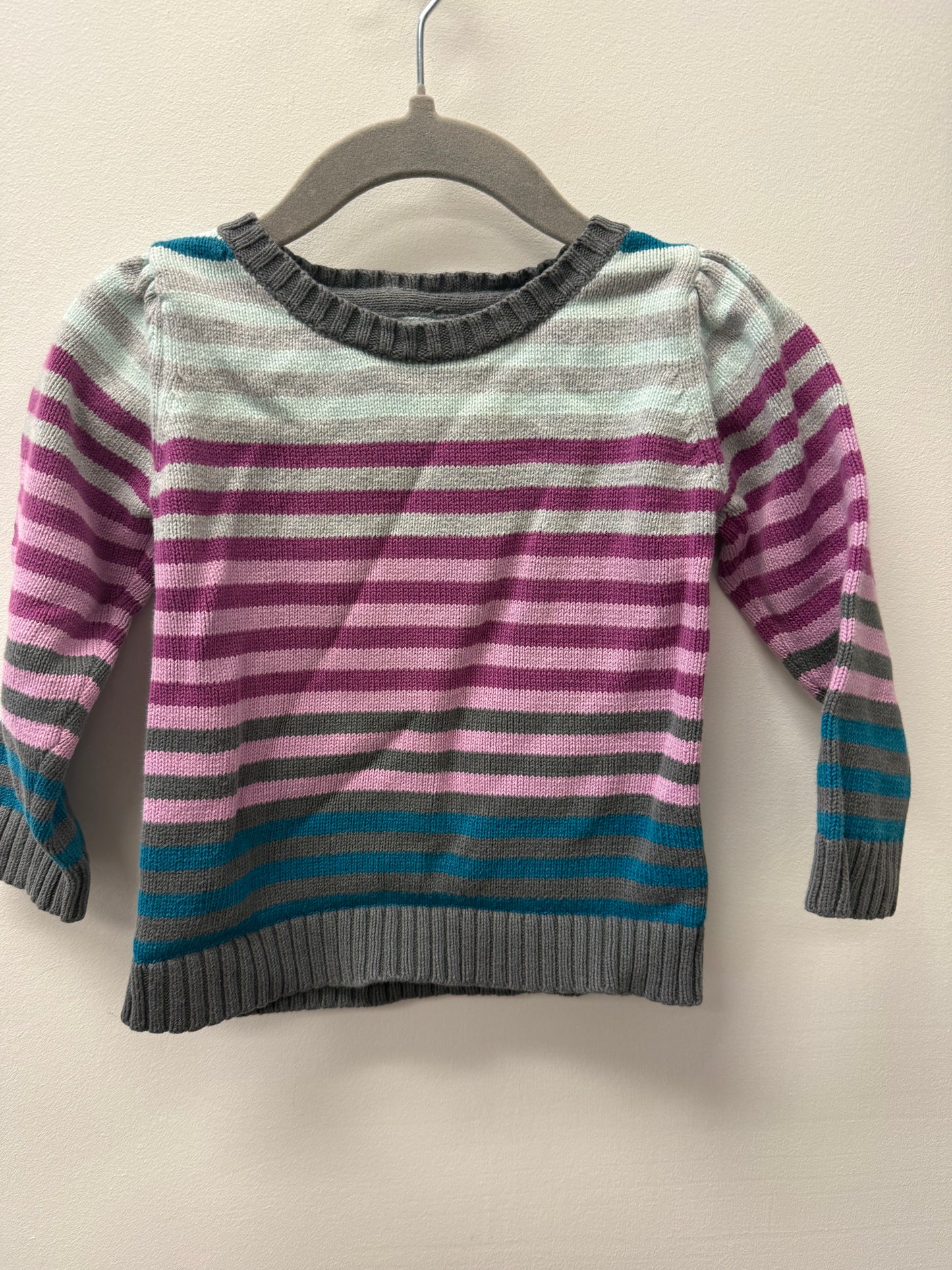 OSHKOSH KNITTED STRIPPED SWEATER