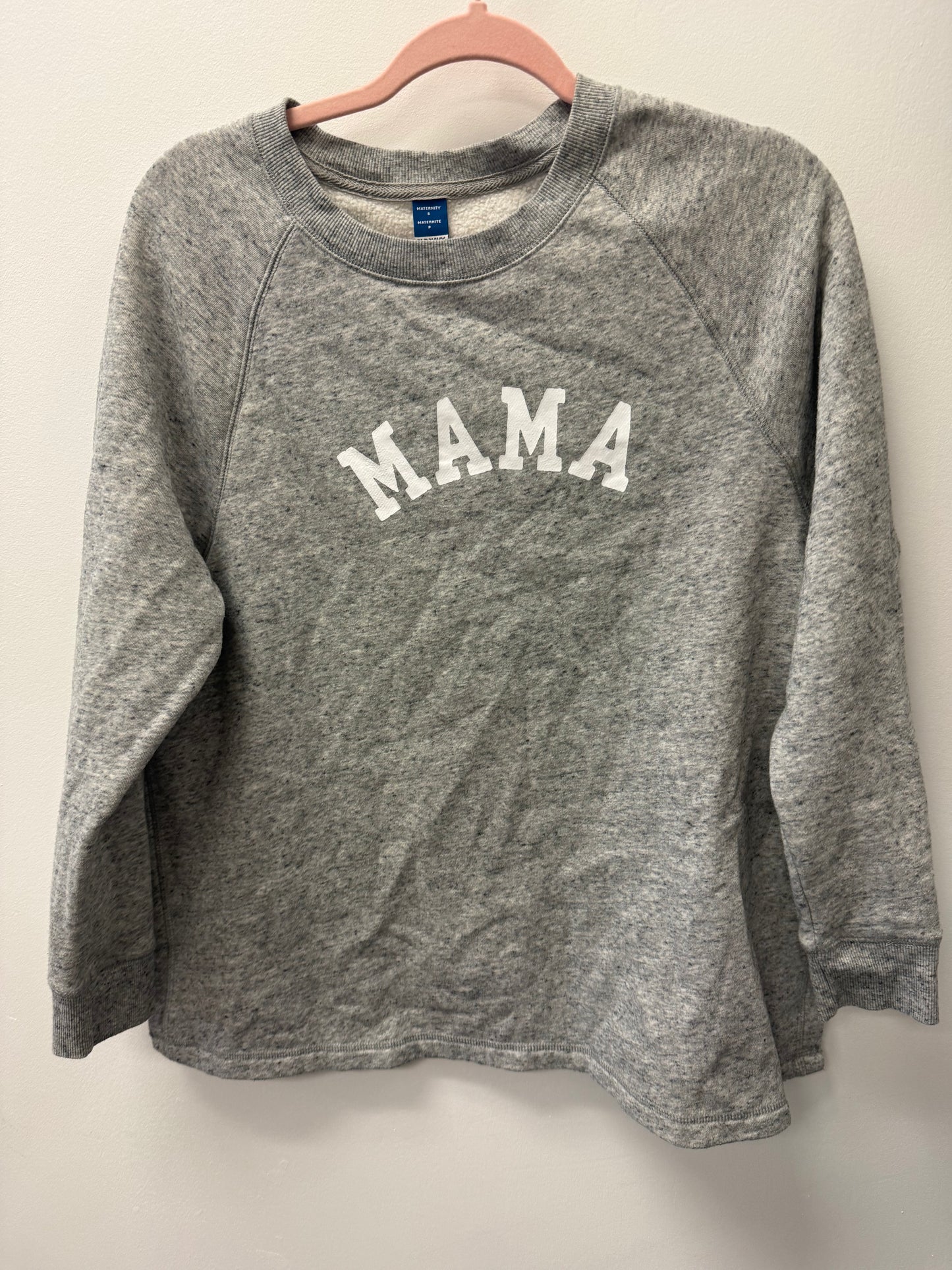 OLD NAVY "MAMA" MATERNITY CREW SIZE SMALL