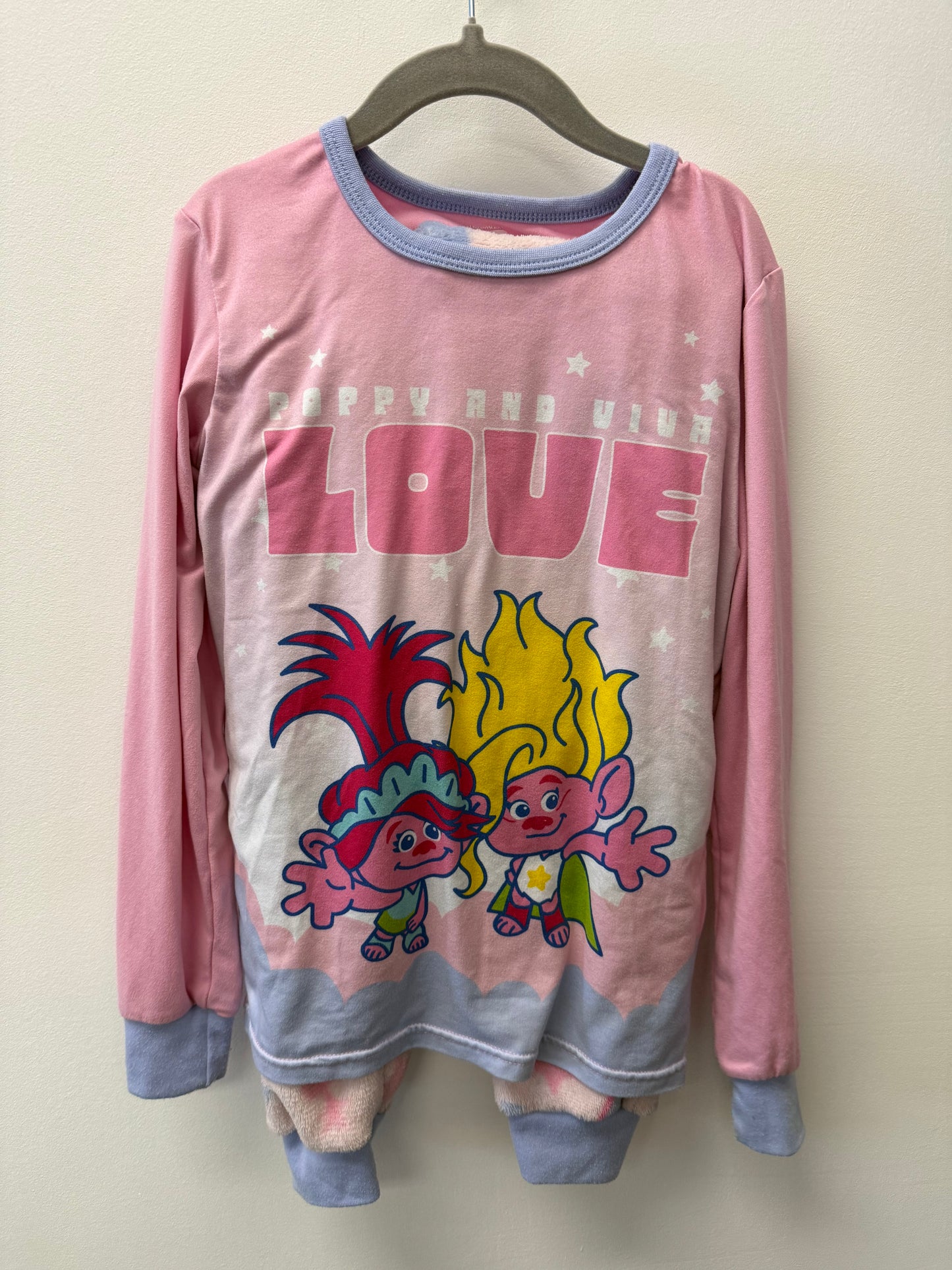 TROLLS PJ SET SIZE 7-8