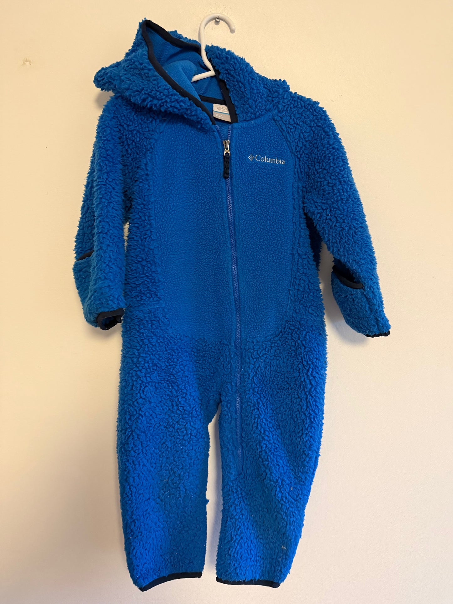 COLUMBIA BLUE BUNTING SUIT SIZE 18-24M