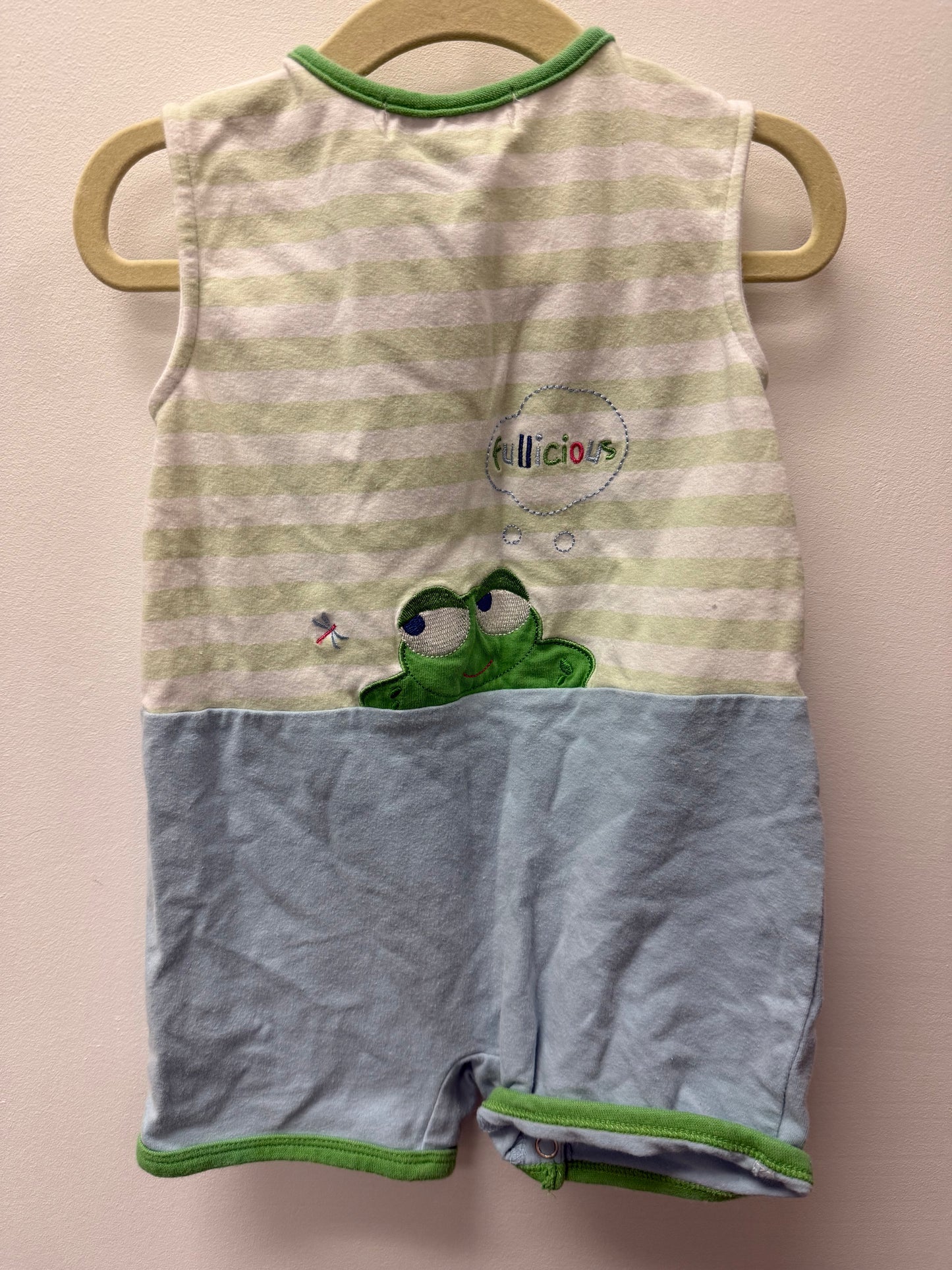 GEORGE FROG ROMPER SIZE 24M