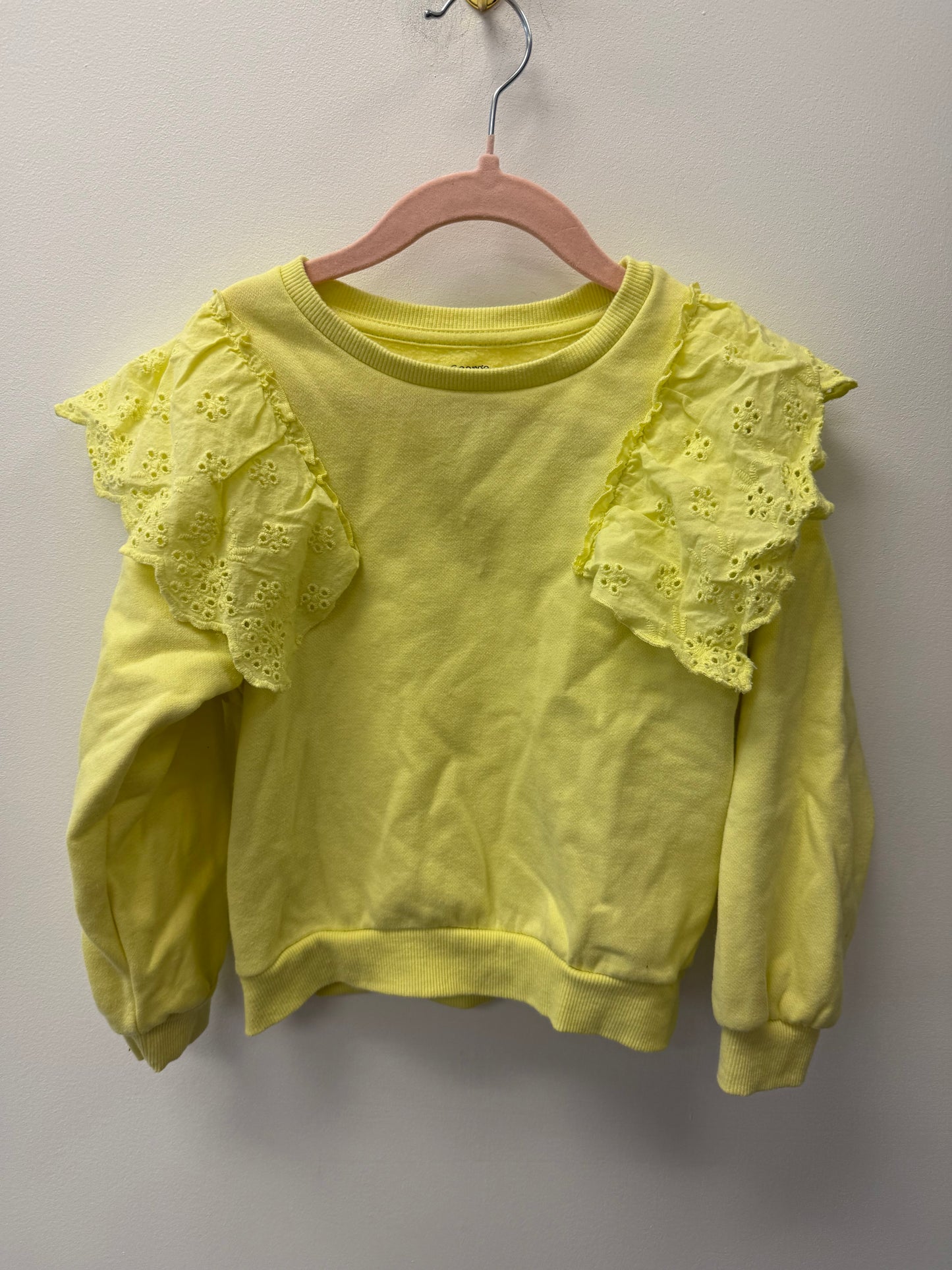 GEORGE YELLOW CREW SIZE 5T