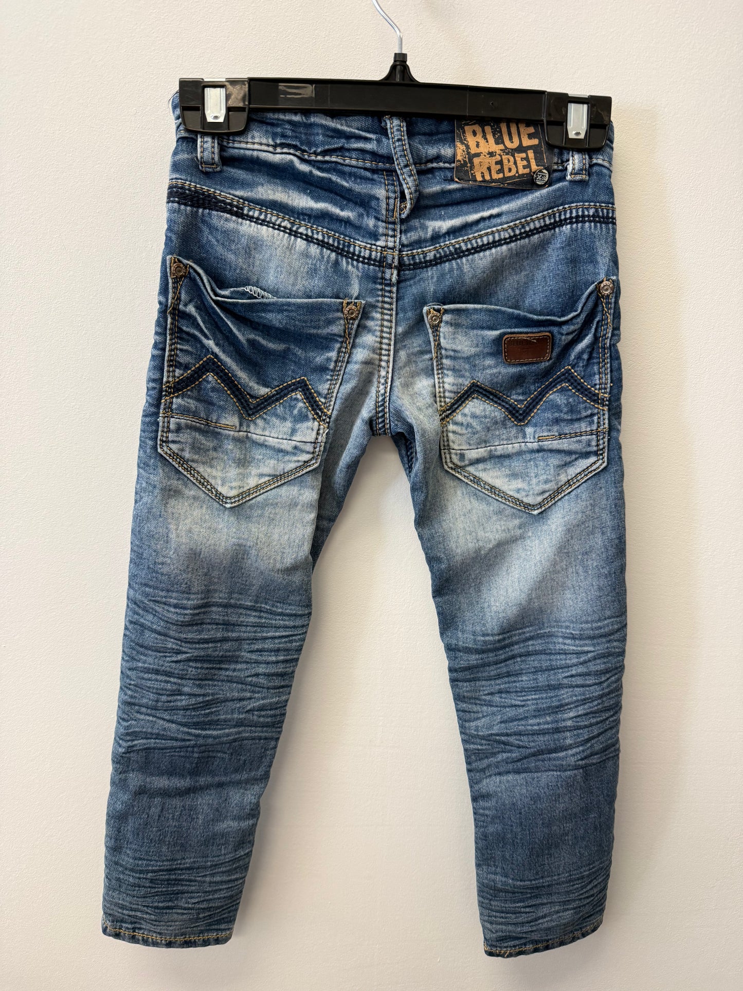 BLUE REBEL JEANS SIZE 5