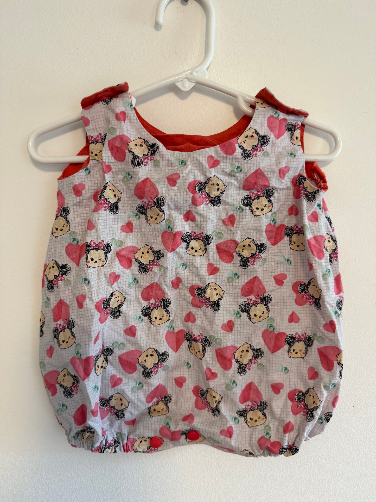 MOUSE ROMPER NO TAG ROUGHLY 6-12M