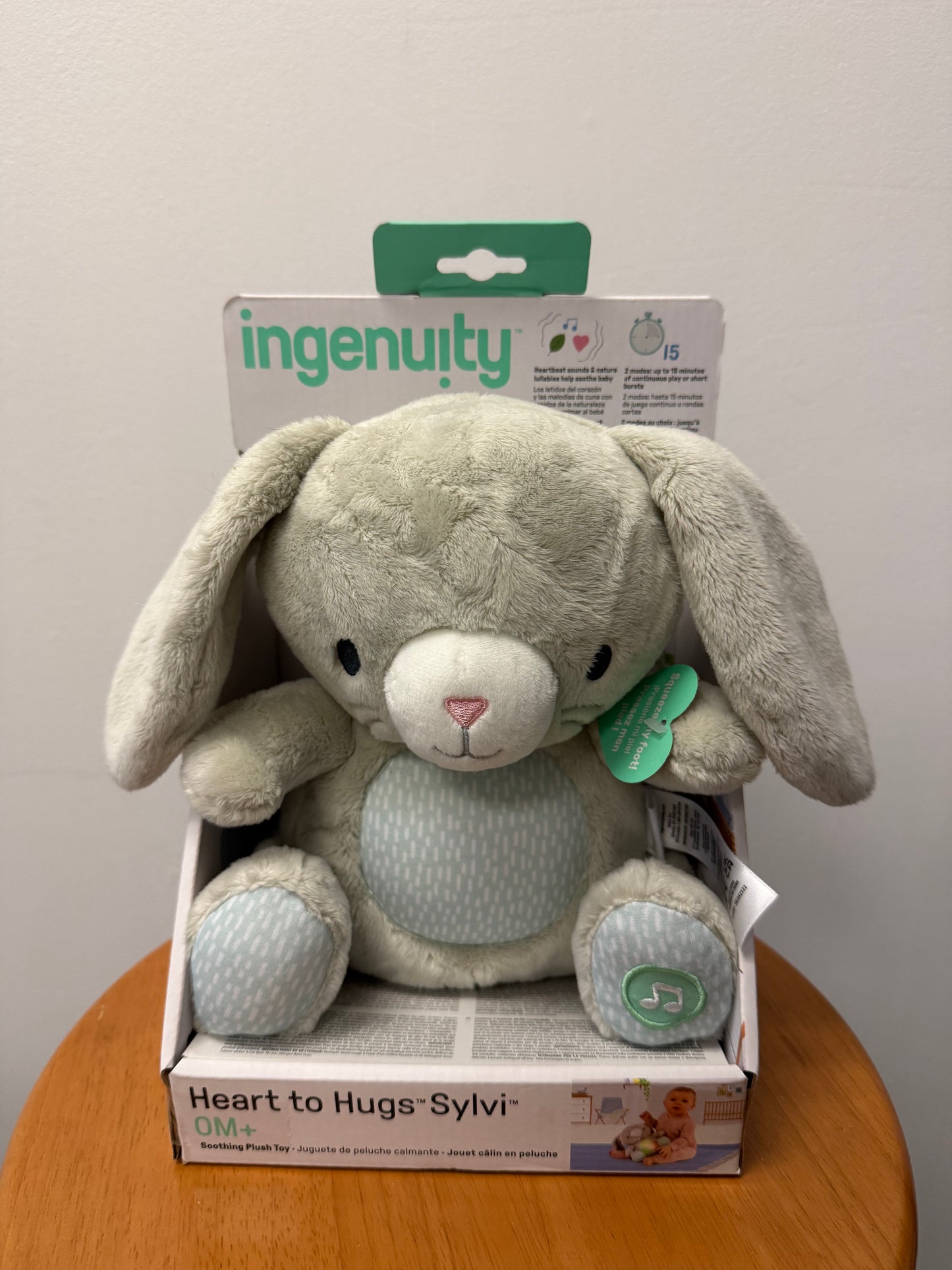 NEW INGENUITY HEARTS TO HUG PLUSH TOY