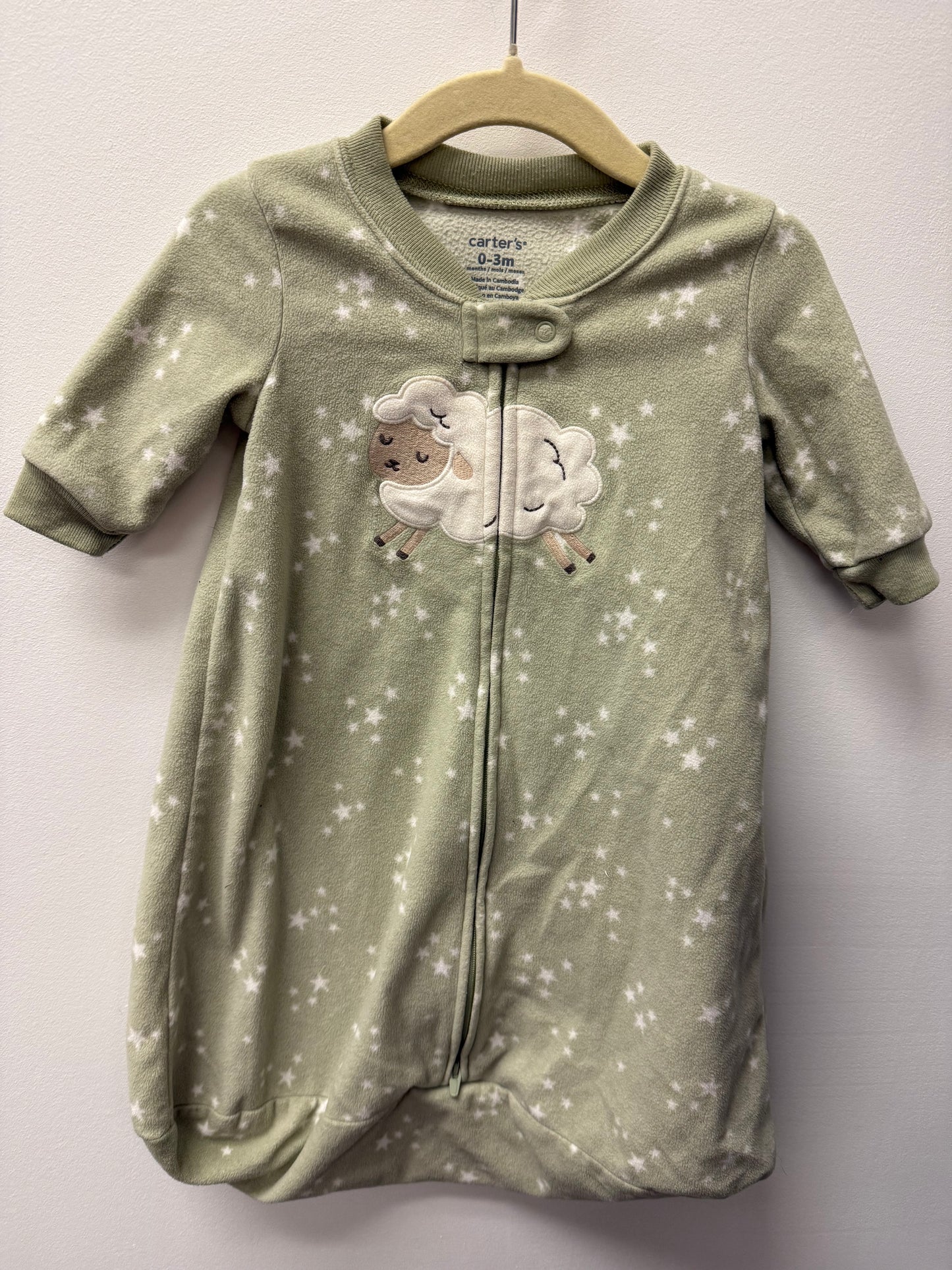 CARTERS SLEEPSACK SIZE 0-3M