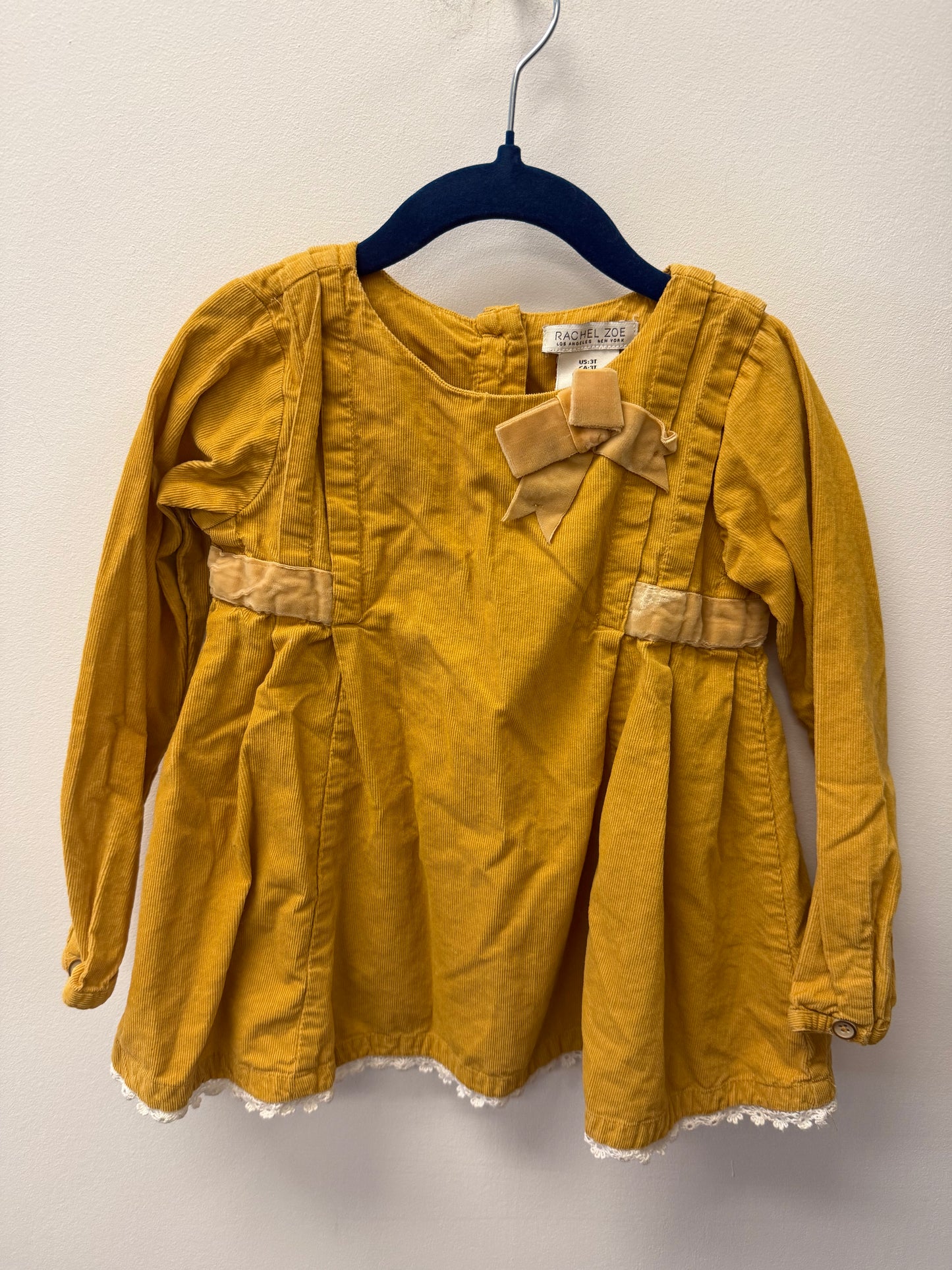 RACHEL ZOE COURDAROY DRESS SIZE 3T