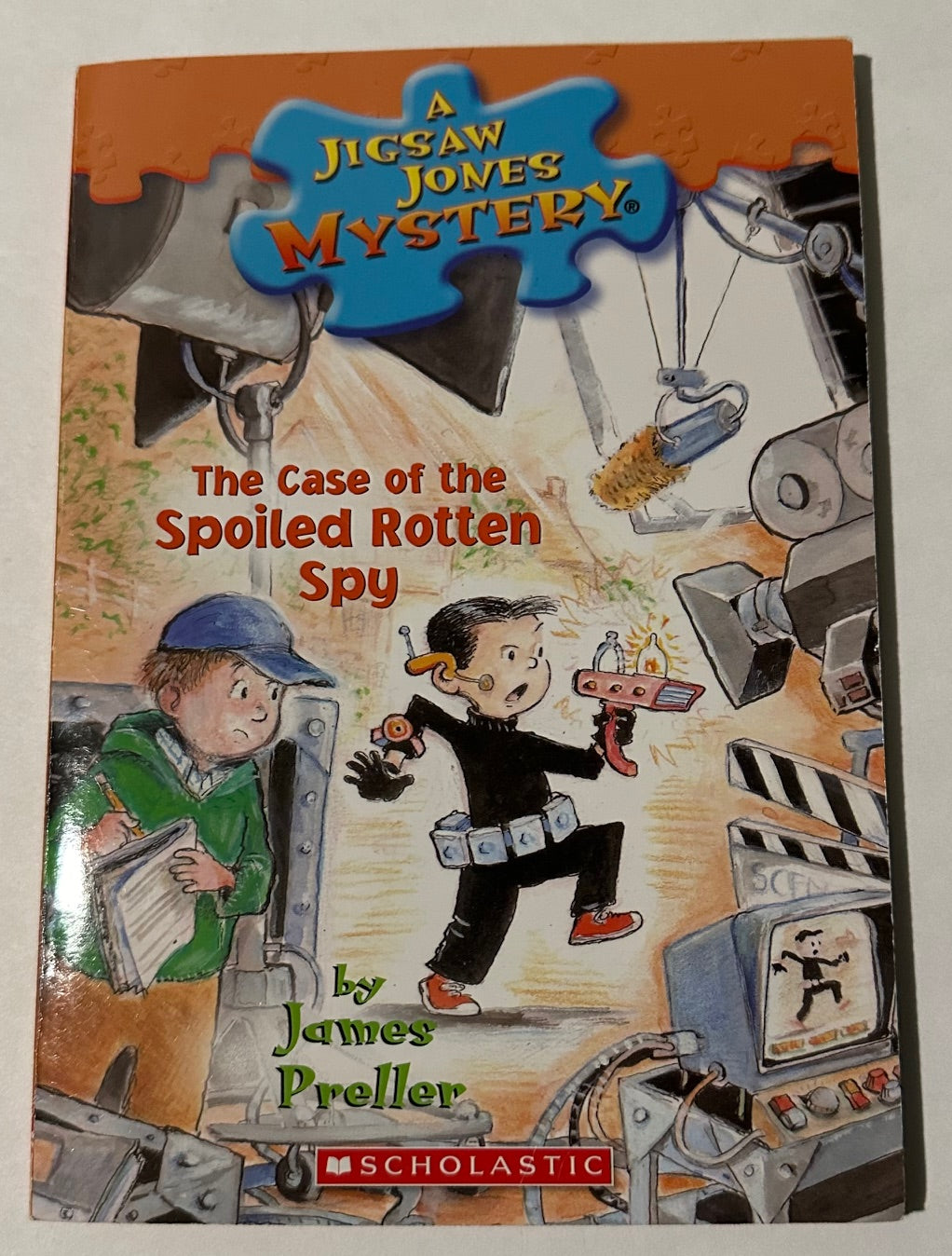 "A Jigsaw Jones Mystery: The Case of the Spoiled Rotten Spy"