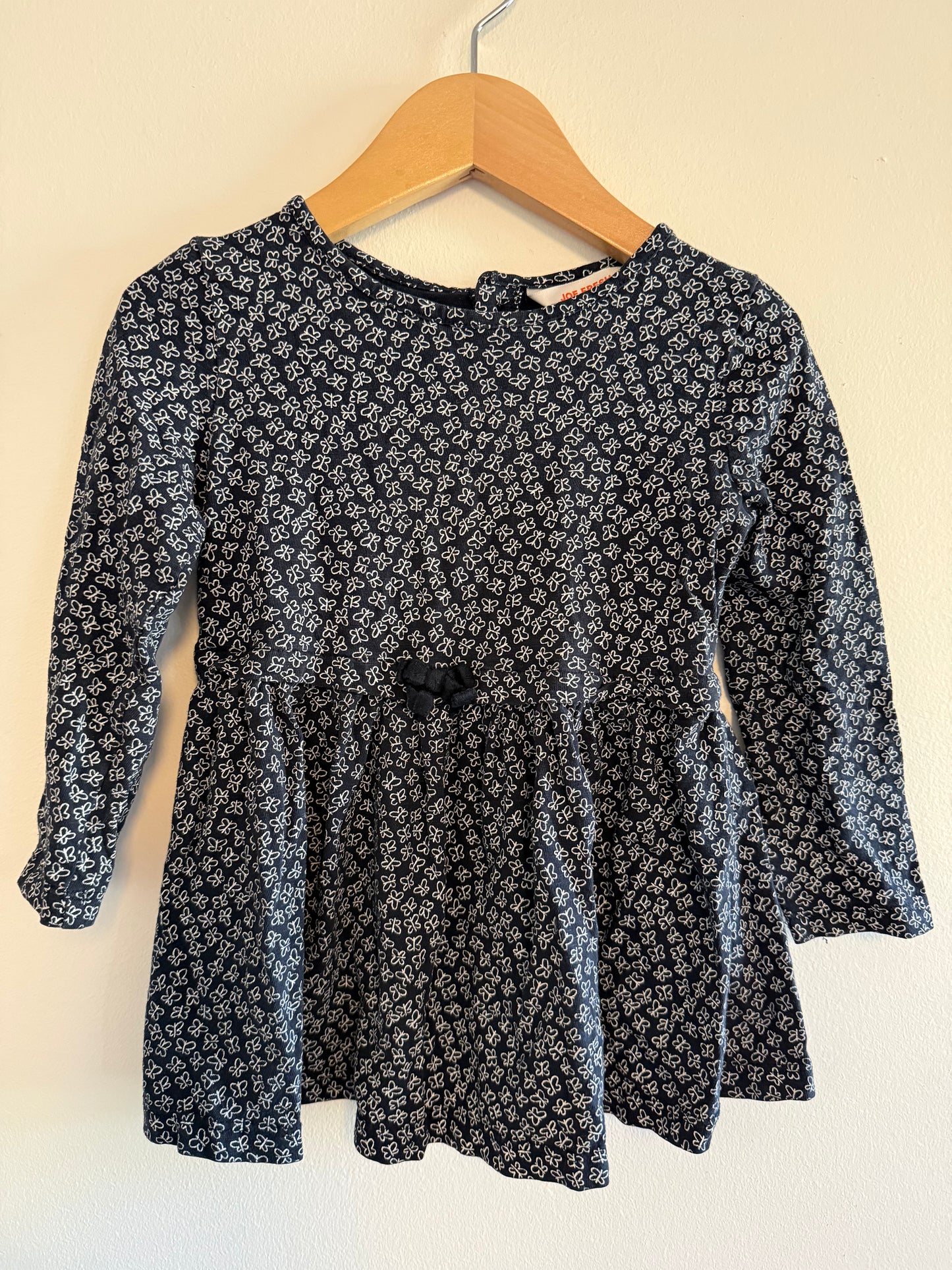 JOE FRESH BUTTERFLY DRESS SIZE 18-24M