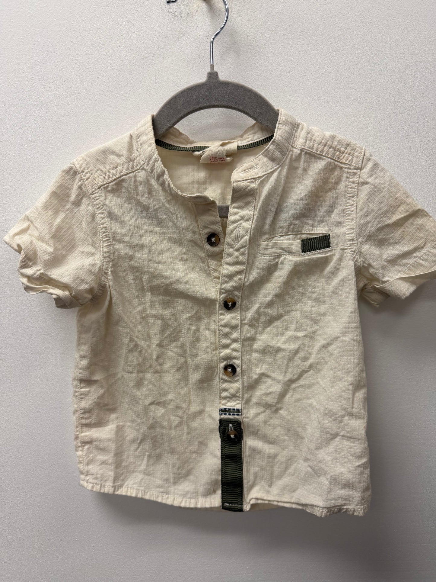 RORIE WHEELAN BUTTON UP SIZE 18M
