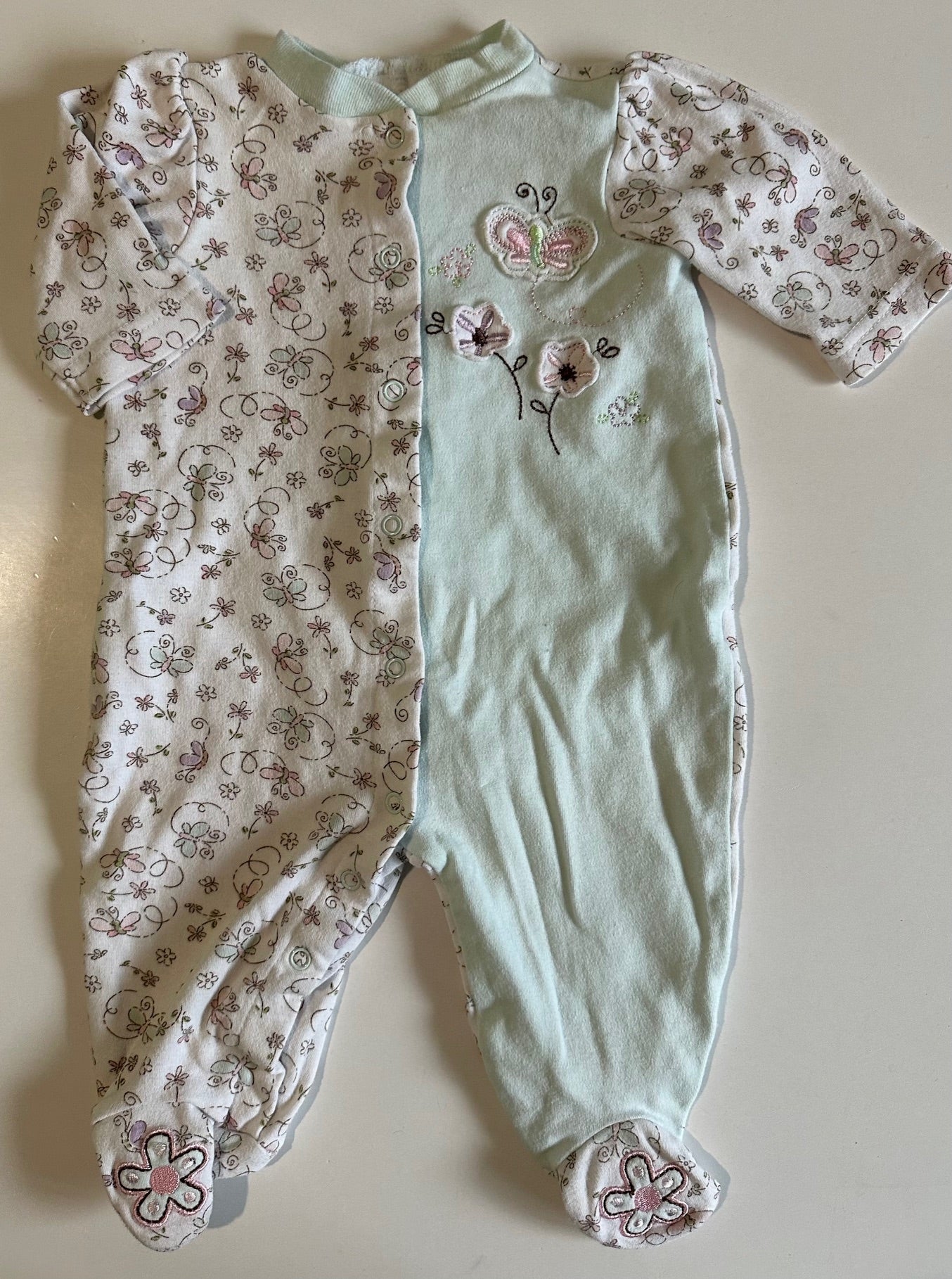 Floral store baby sleeper