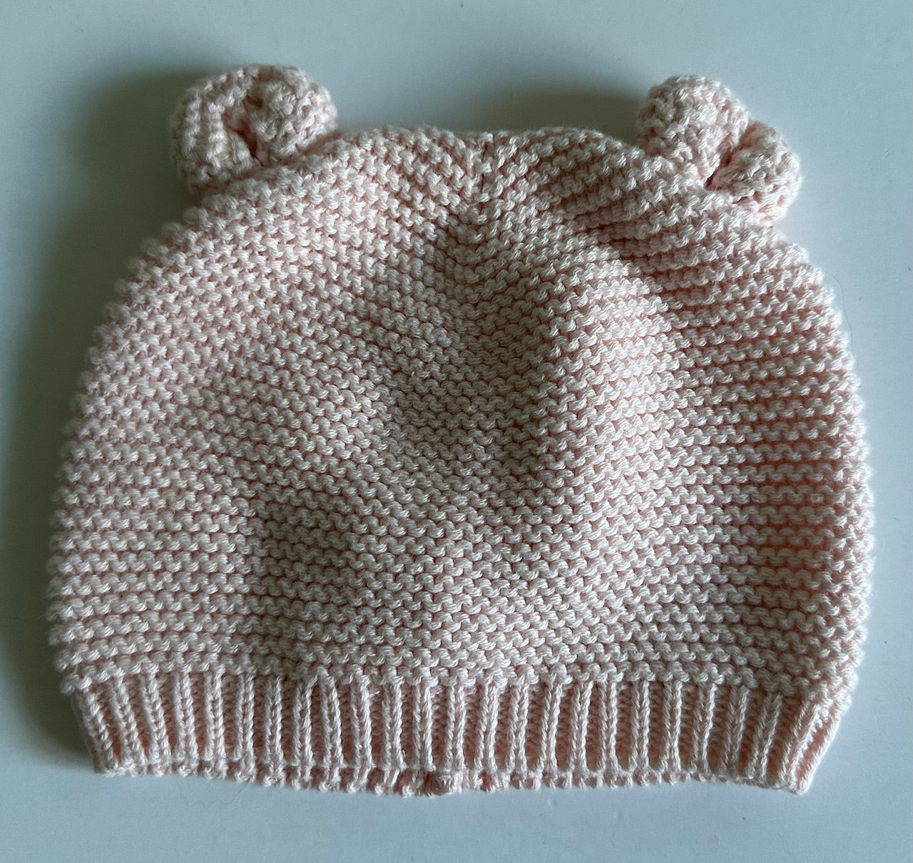 Baby Gap, Pale Pink Knit Toque with Little Ears - 0-3 Months