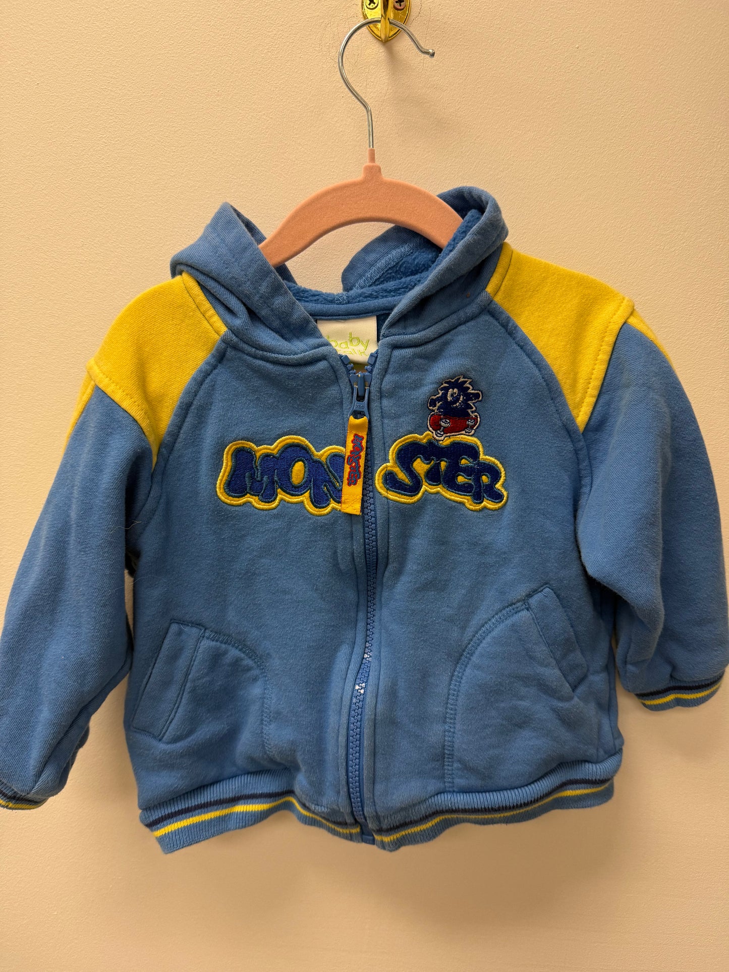 BABY TALK MONSTER SWEATER SIZE 24M