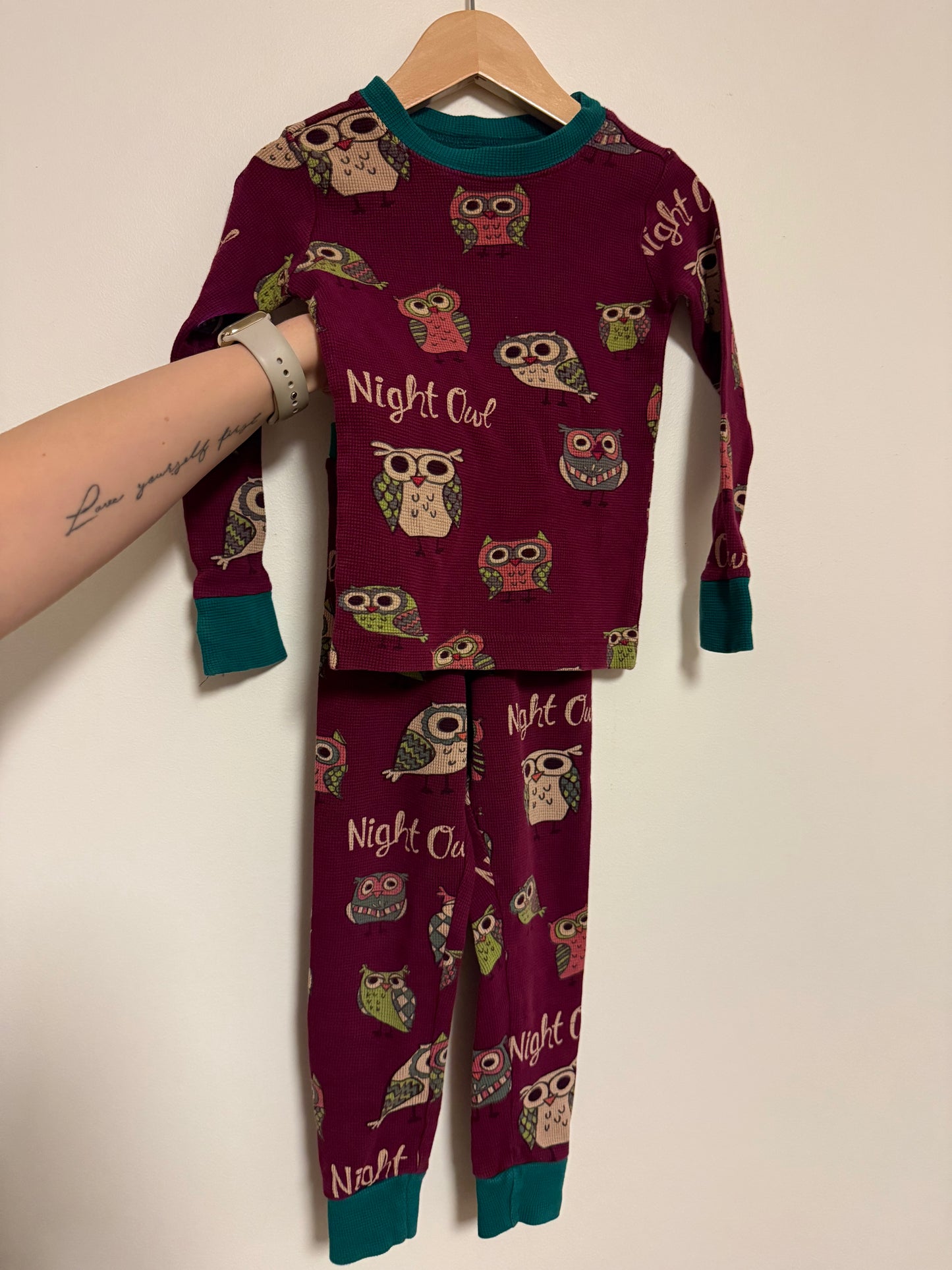 LAZY ONE OWL PJ'S SIZE 2T
