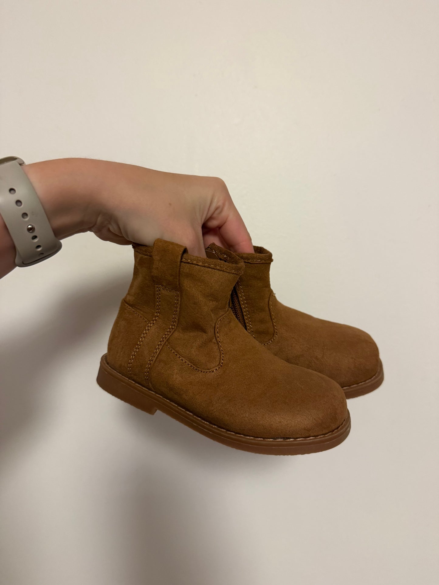 H&M BROWN BOOTS SIZE 7.5