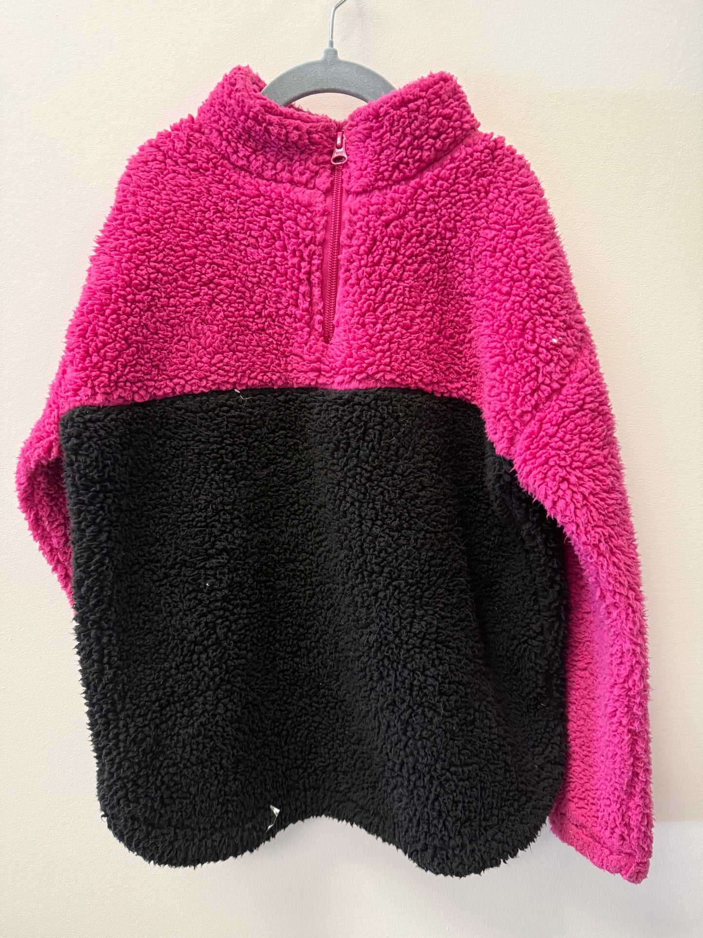 CHILDRENS PLACE SHERPA PULLOVER SIZE 7-8