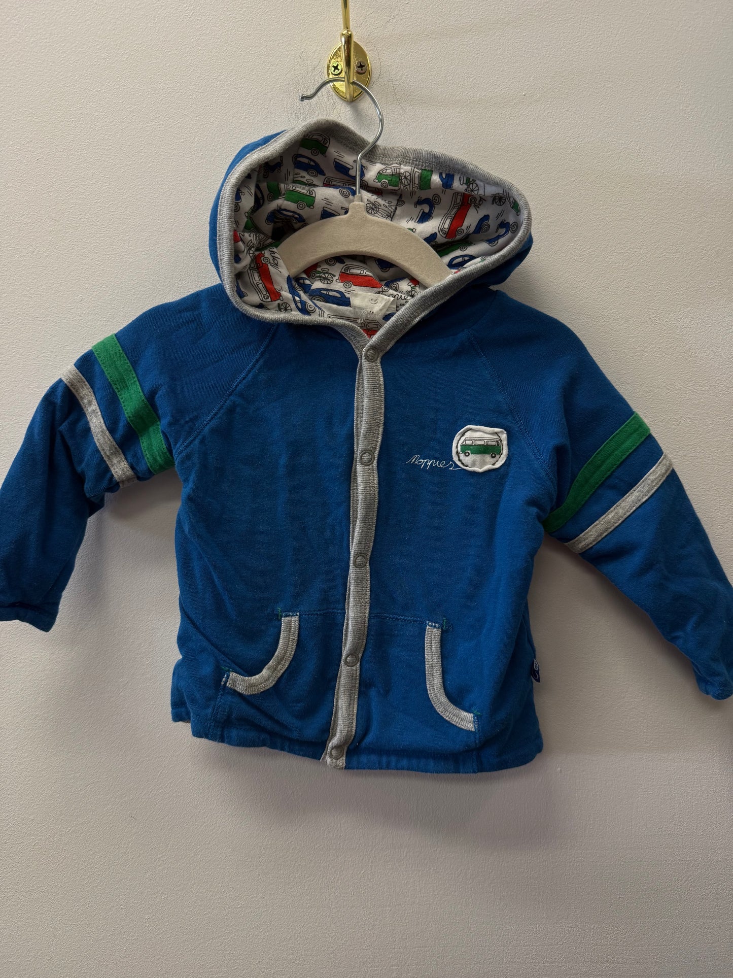 NOPPIES REVERSIBLE VAN SWEATER SIZE 6M