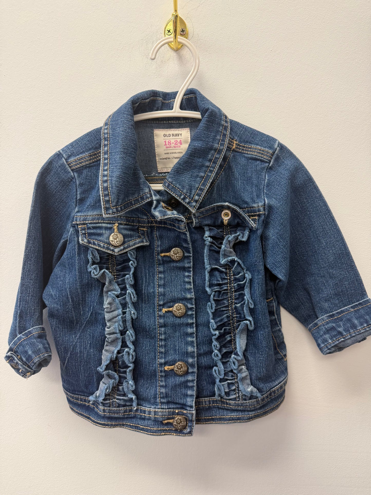 OLD NAVY JEAN JACKET SIZE 18-24M
