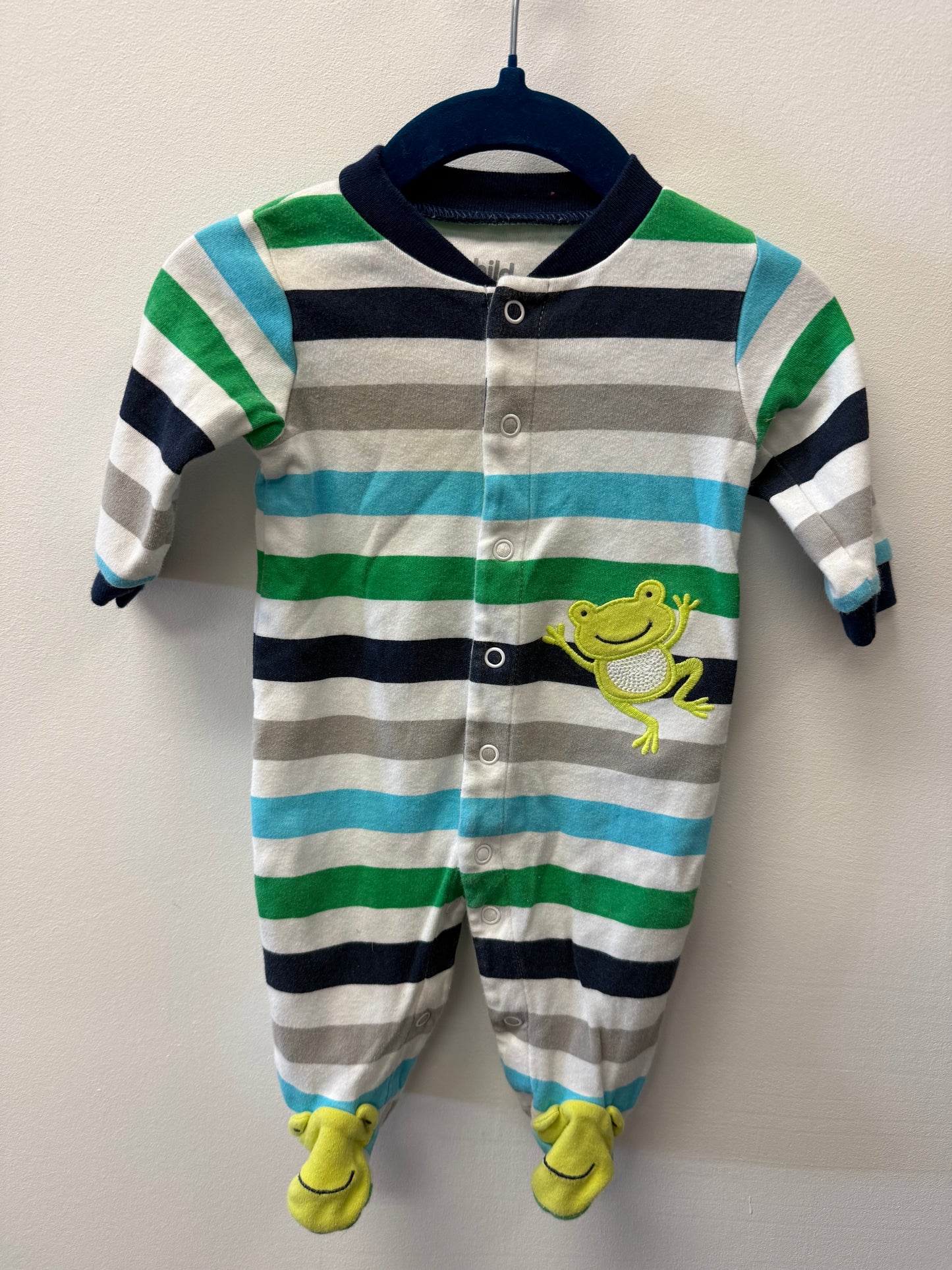 CARTERS FROG SLEEPER SIZE 0-3M