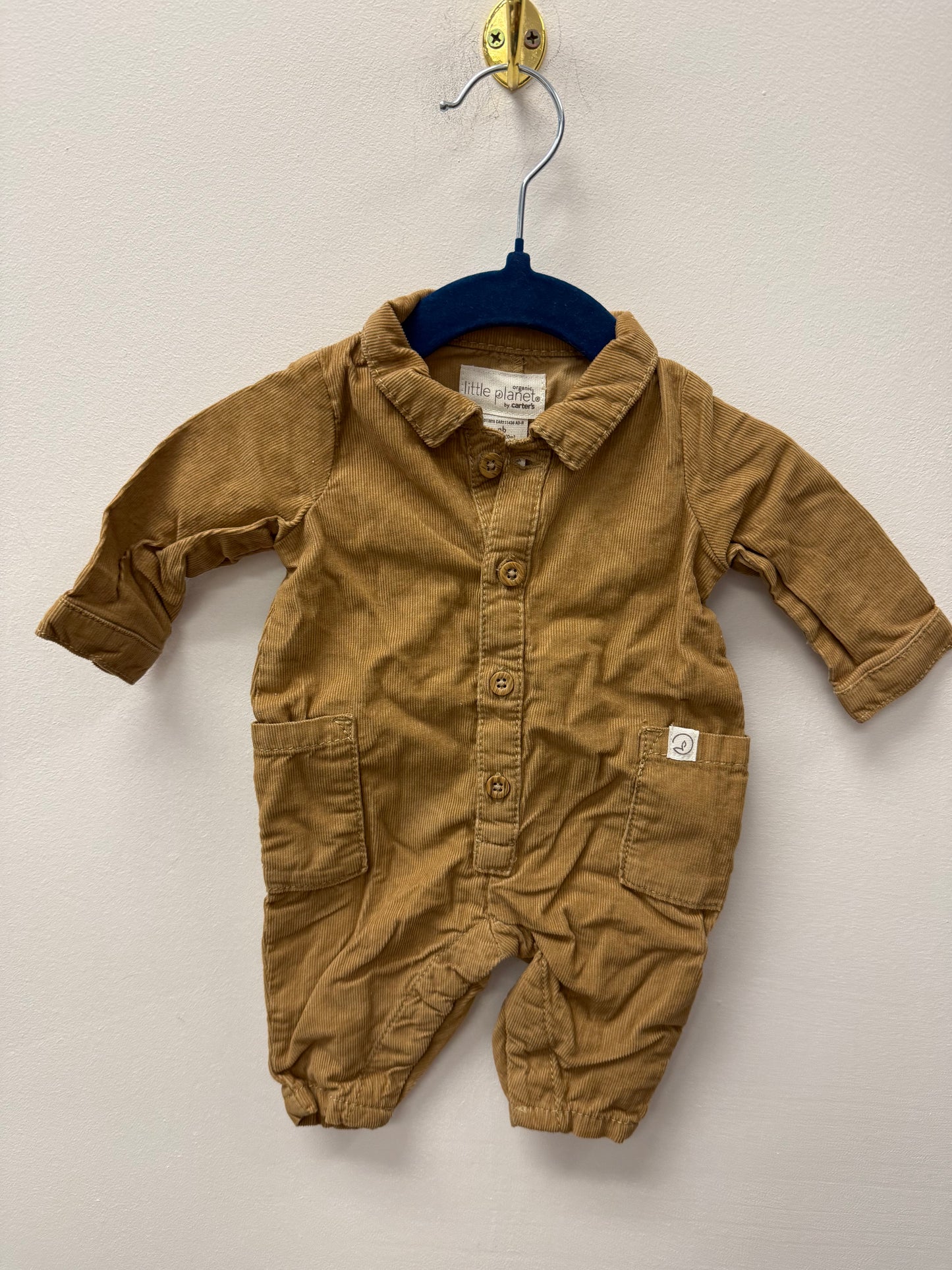 LITTLE PLANET COURDAROY ONE PIECE SIZE NEWBORN