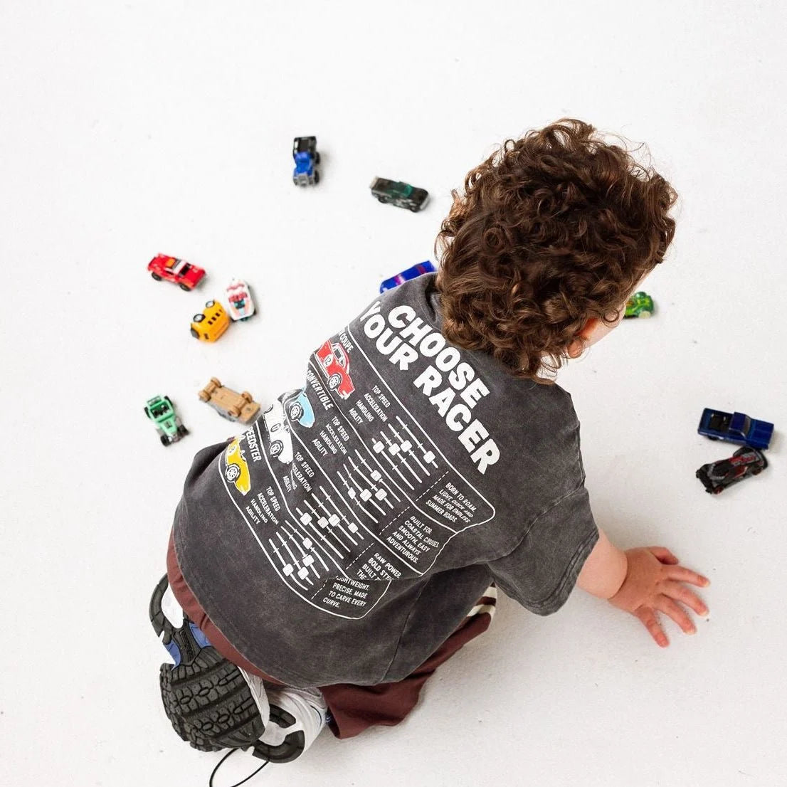 ROOBEAR CHOOSE YOUR RACER ORGANIC COTTON TEE