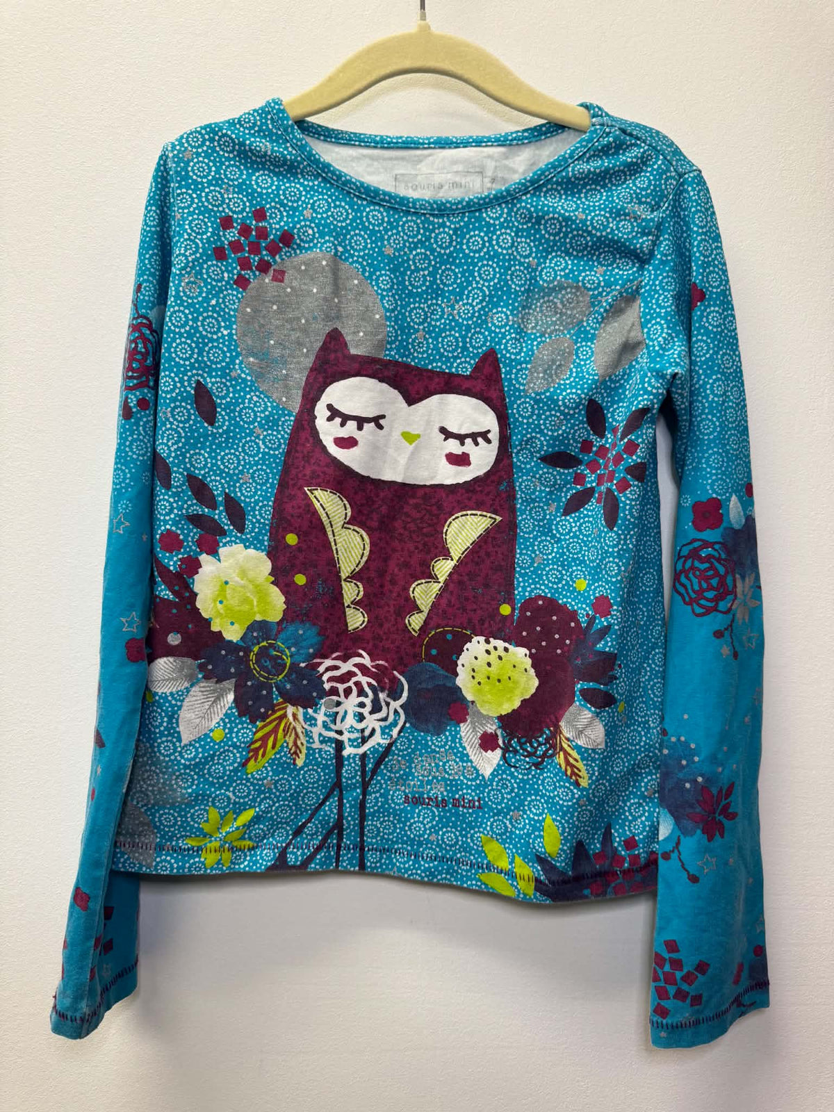 SOURIS MINI OWL SHIRT SIZE 7