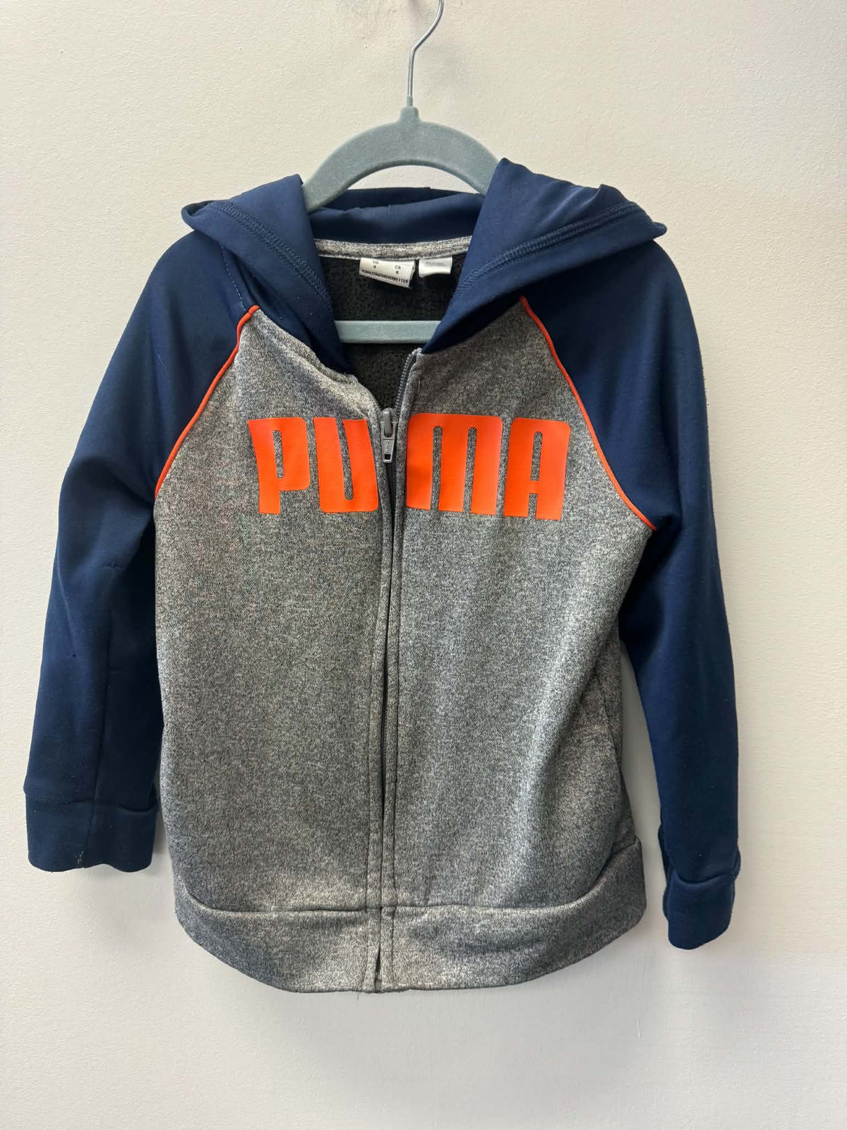 PUMA BLUE & ORANGE SWEATER SIZE 4T