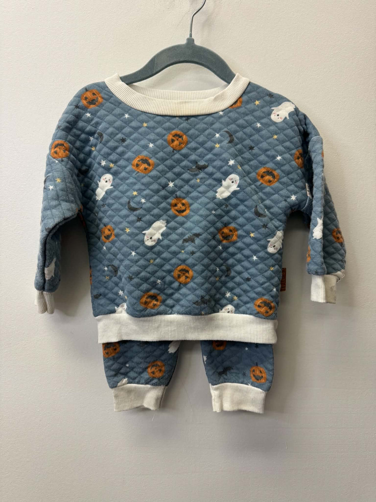LILA & JACK QUILTED HALLOWEEN OUTFIT SIZE 18-24M