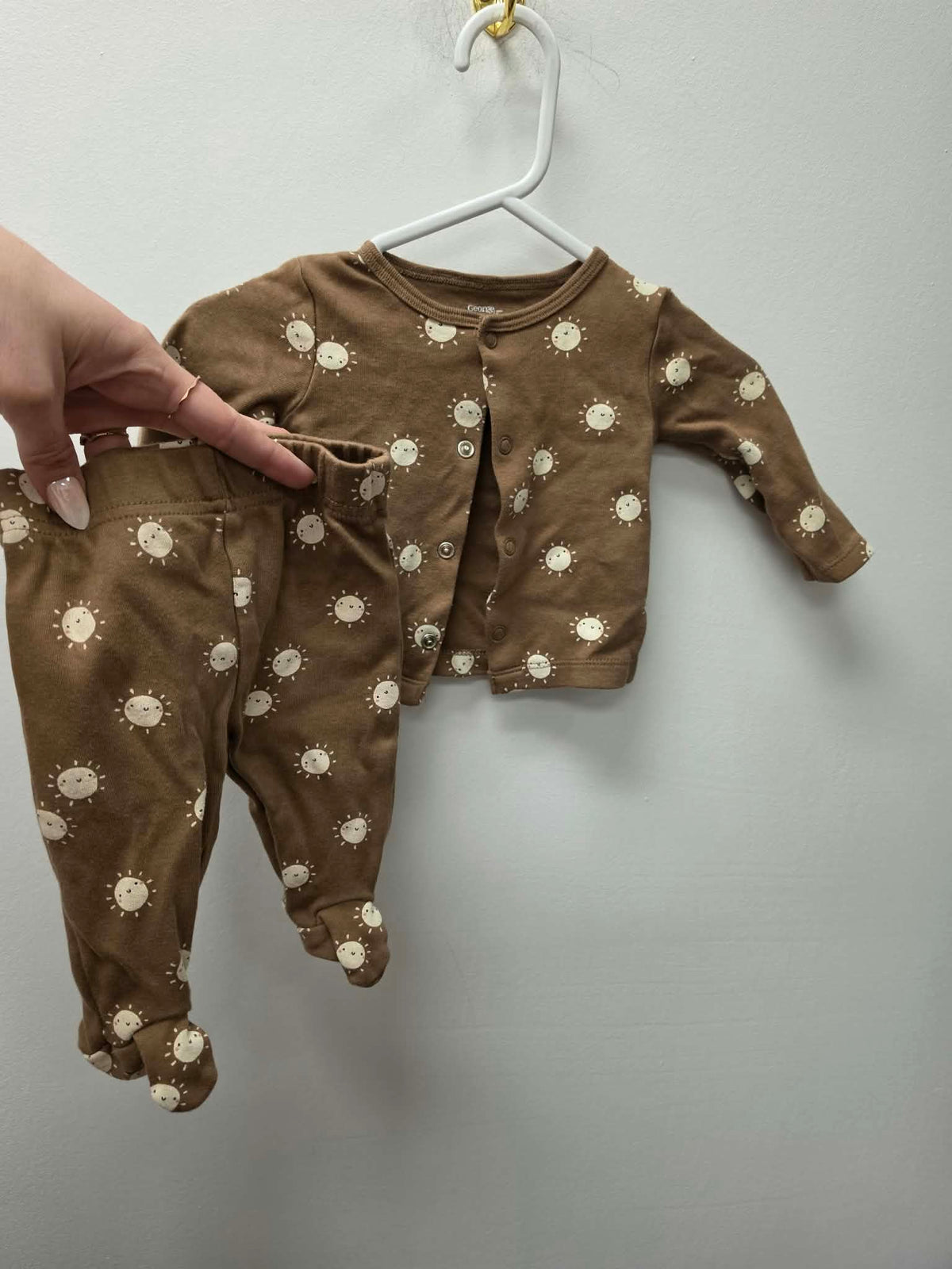 GEORGE NEWBORN SUNSHINE OUTFIT