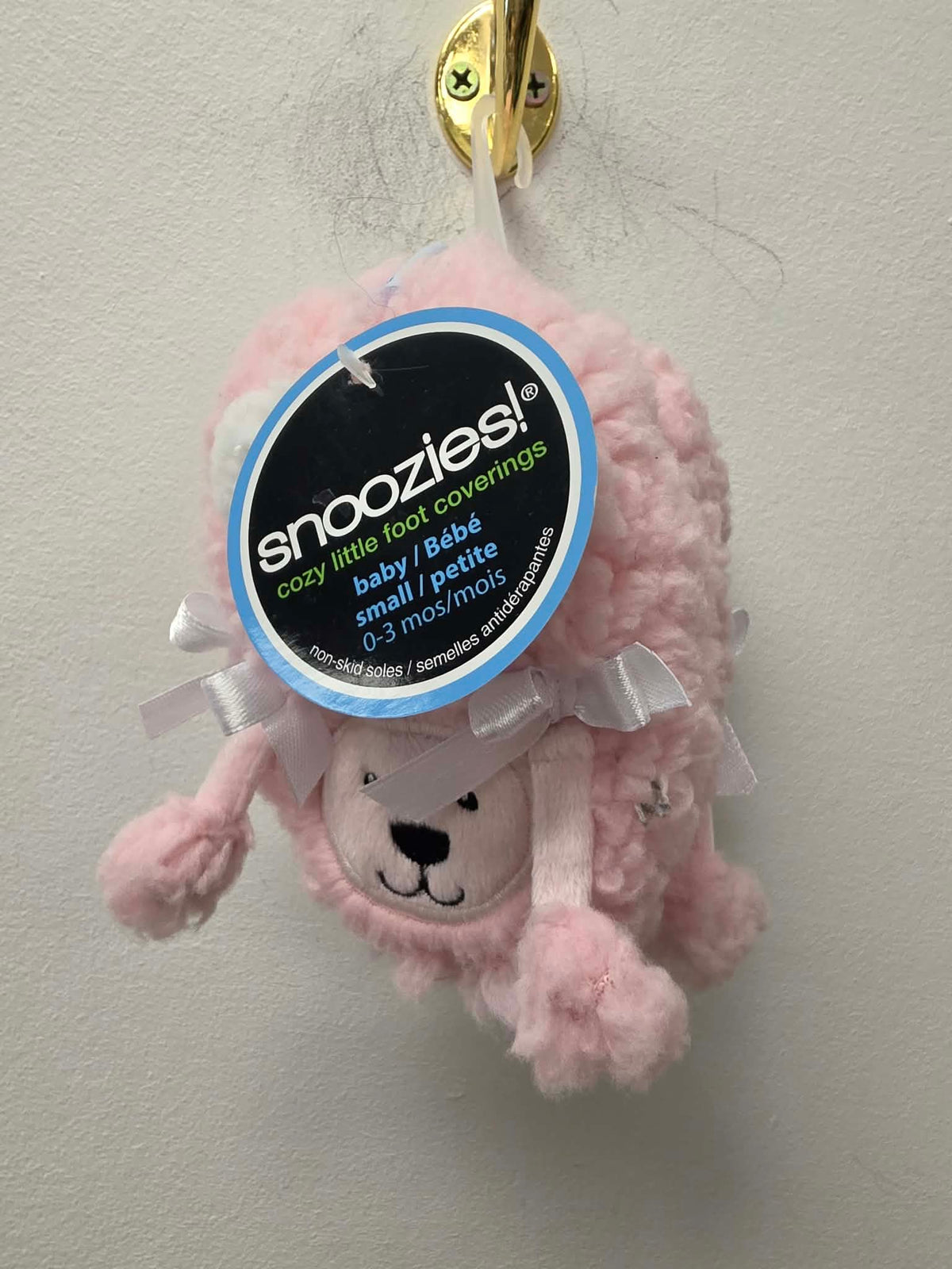 NEW SNOOZIES SLIPPERS SIZE 0-3M
