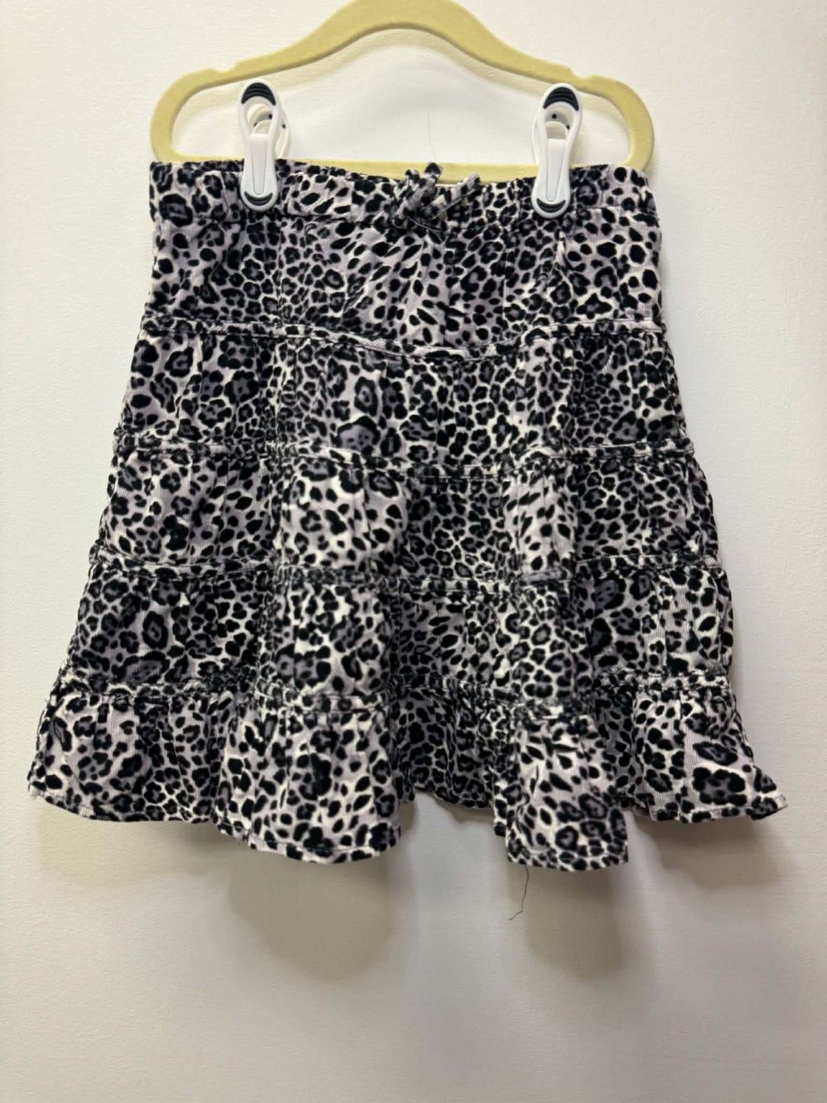 CHILDRENS PLACE CORDAROY CHEETAH SKIRT SIZE 8