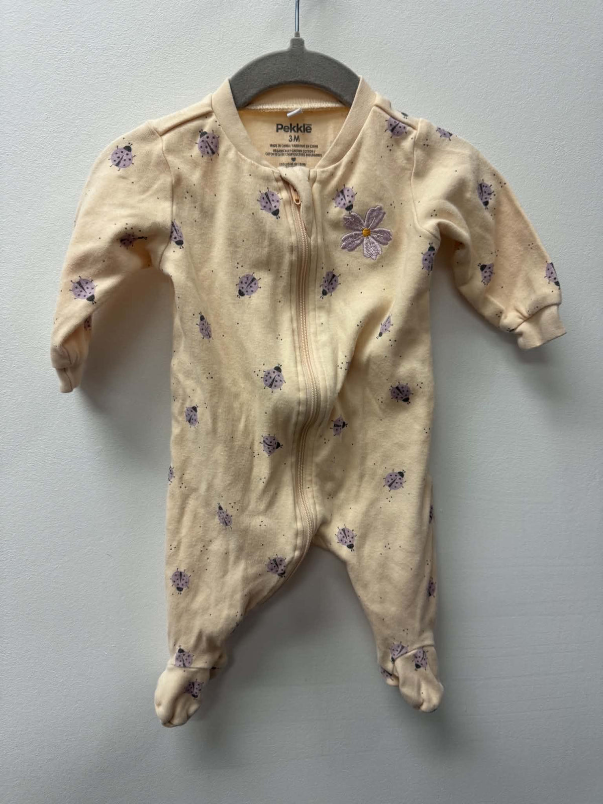 PEKKLE LADY BUG SLEEPER SIZE 3M