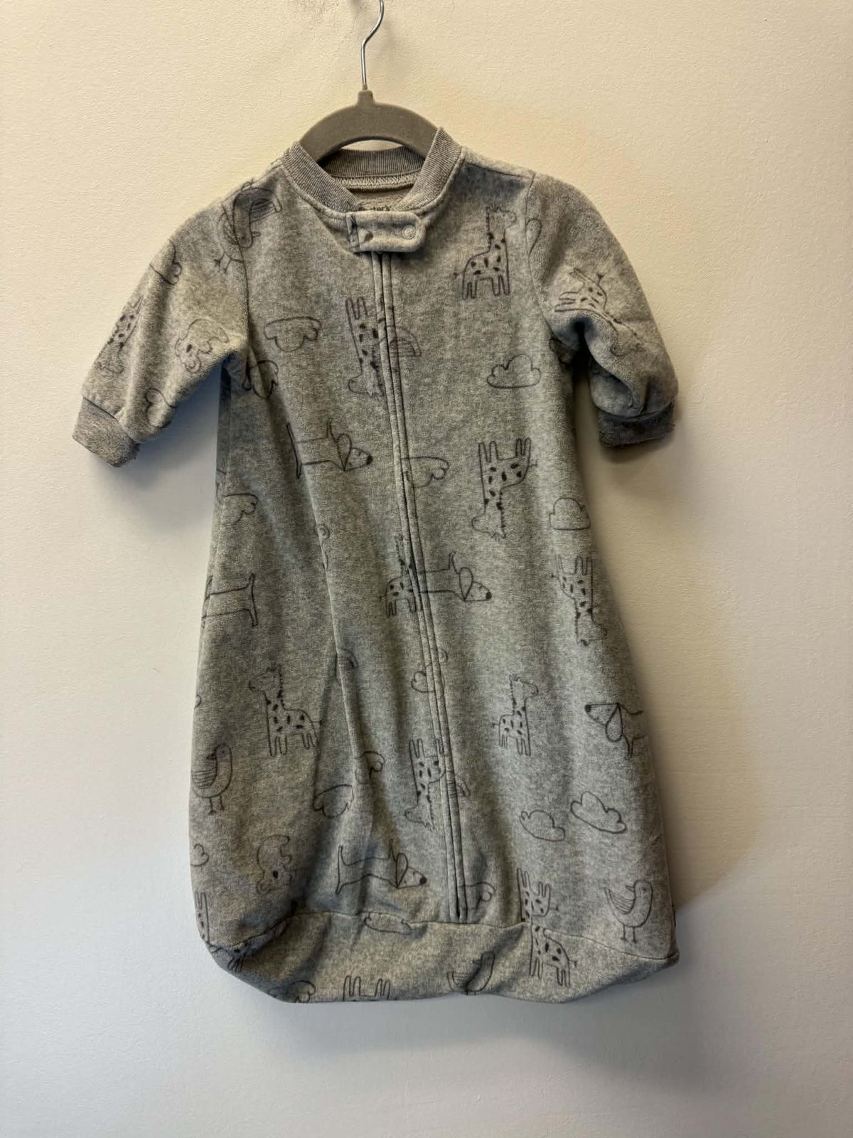 CARTERS FLEECE SLEEPSACK SIZE SMALL