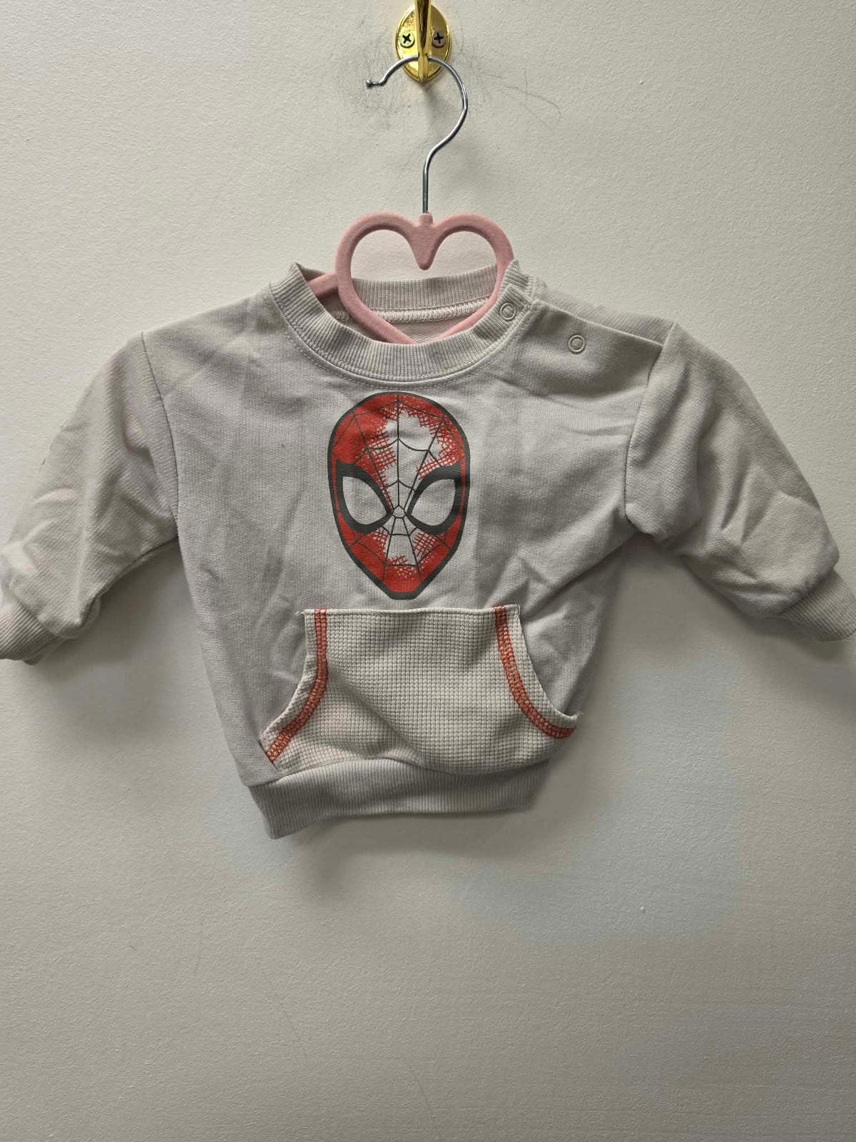 MARVEL SPIDER MAN CREW SIZE 0-3M