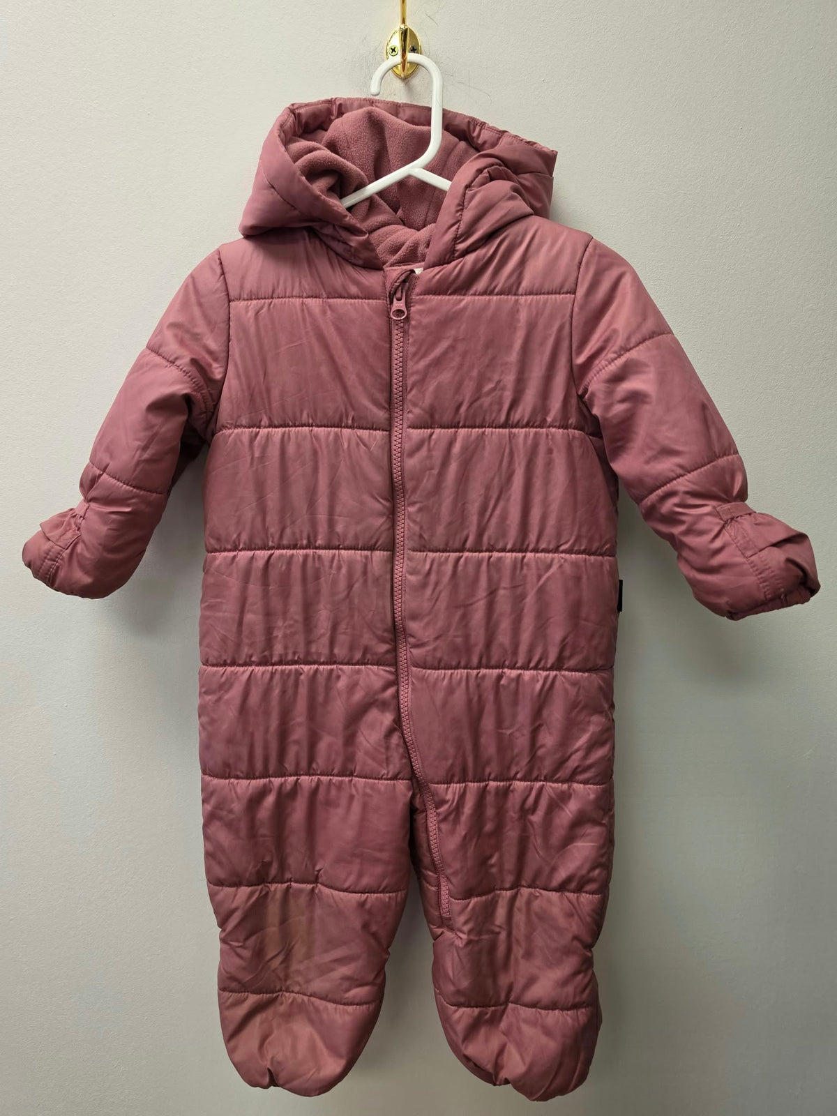 JOE FRESH ONE PIECE SNOWSUIT SIZE 12-18M