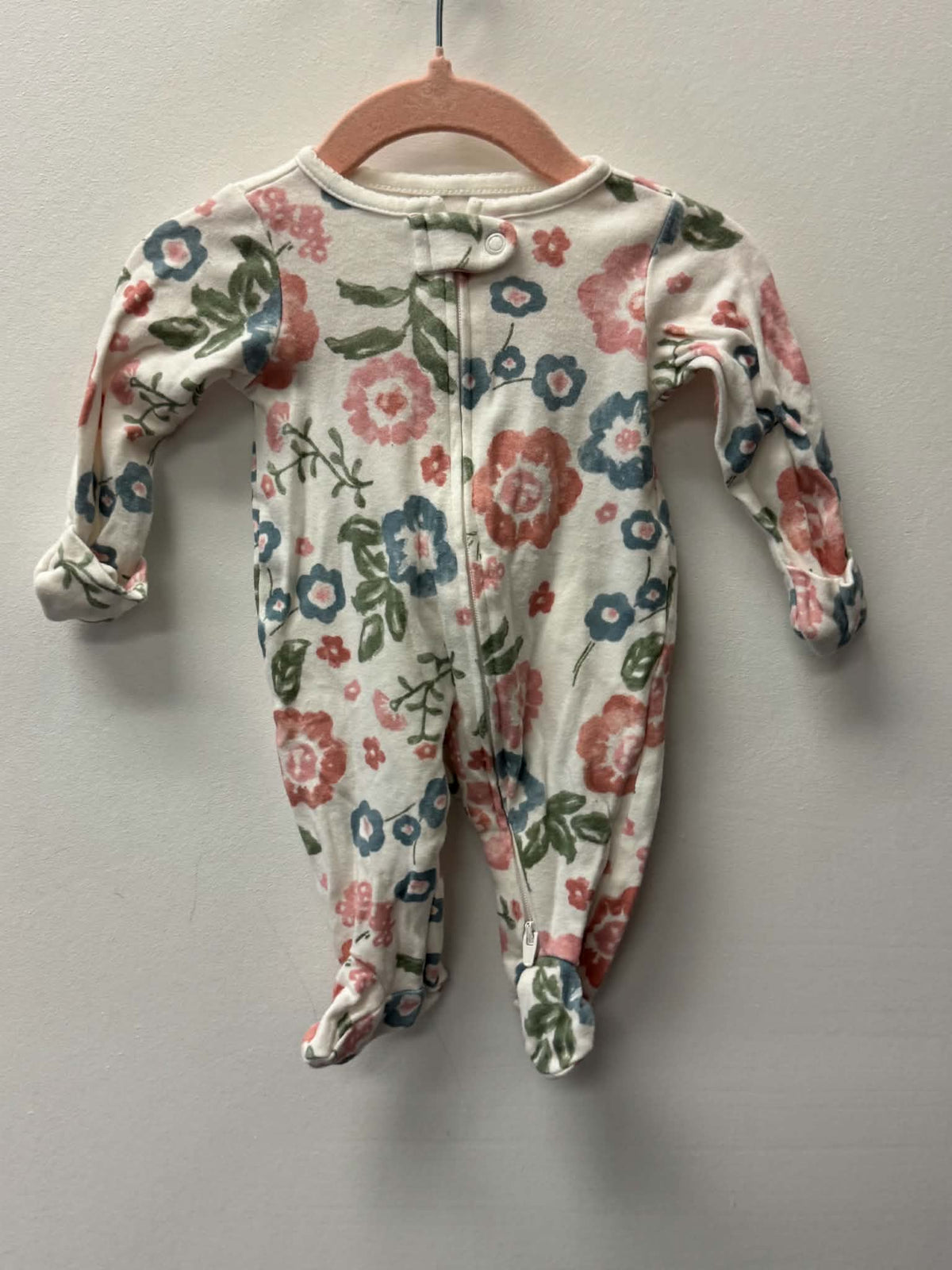 CARTERS FLORAL NEWBORN SLEEPER