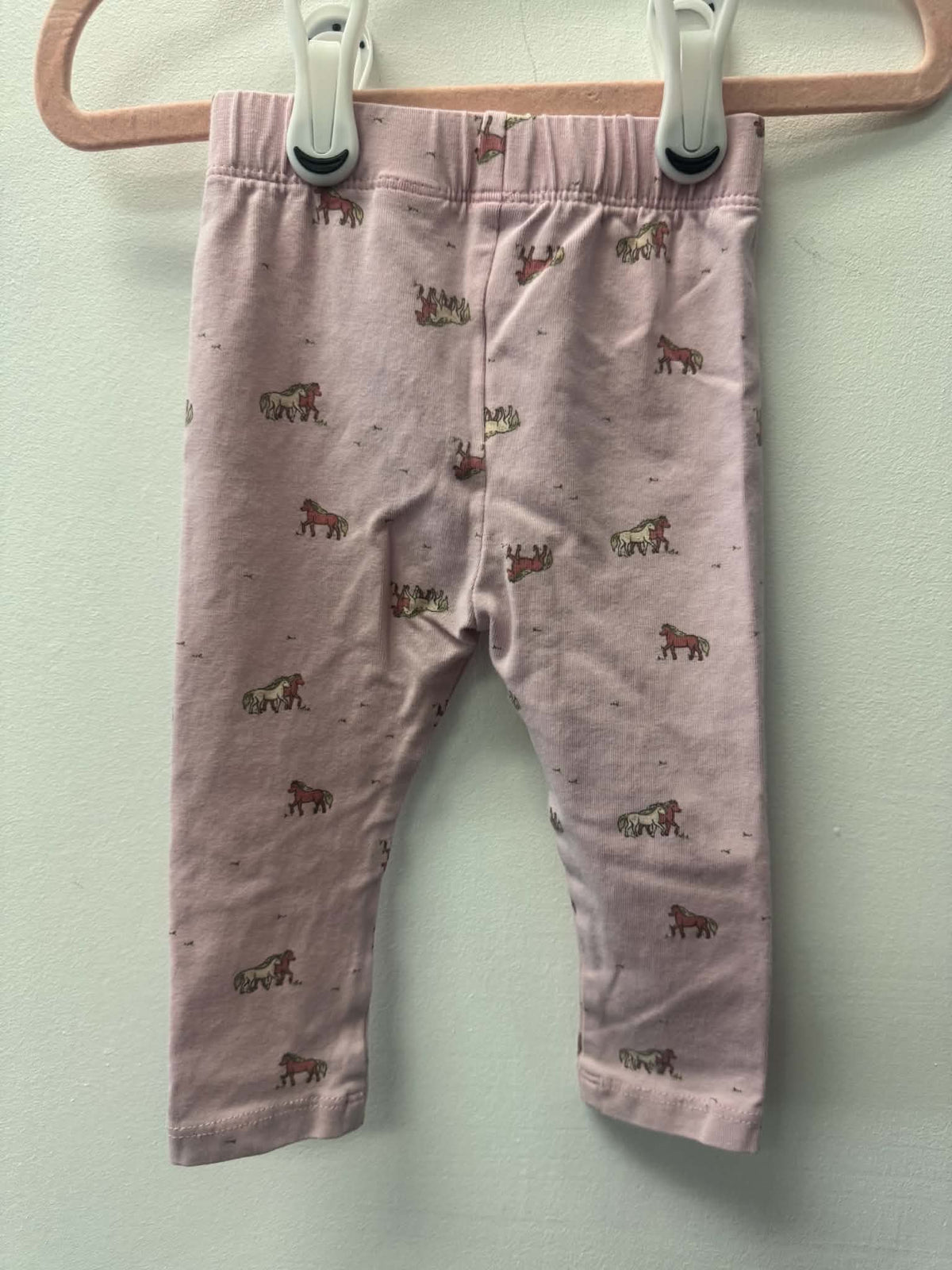 JOE FRESH HORSE LEGGINGS SIZE 3-6M