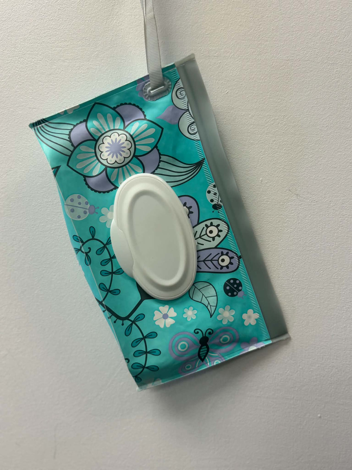 REUSABLE WIPES CASE BLUE