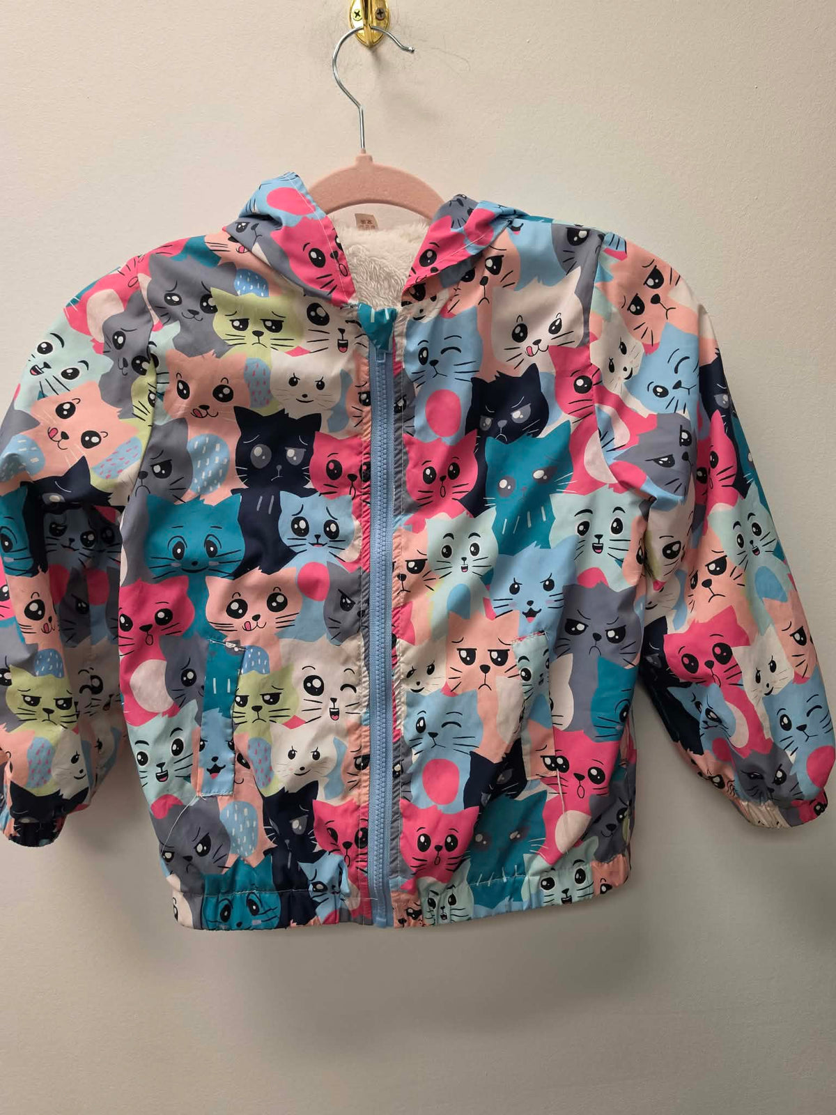 LINED CAT JACKET SIZE 5-6