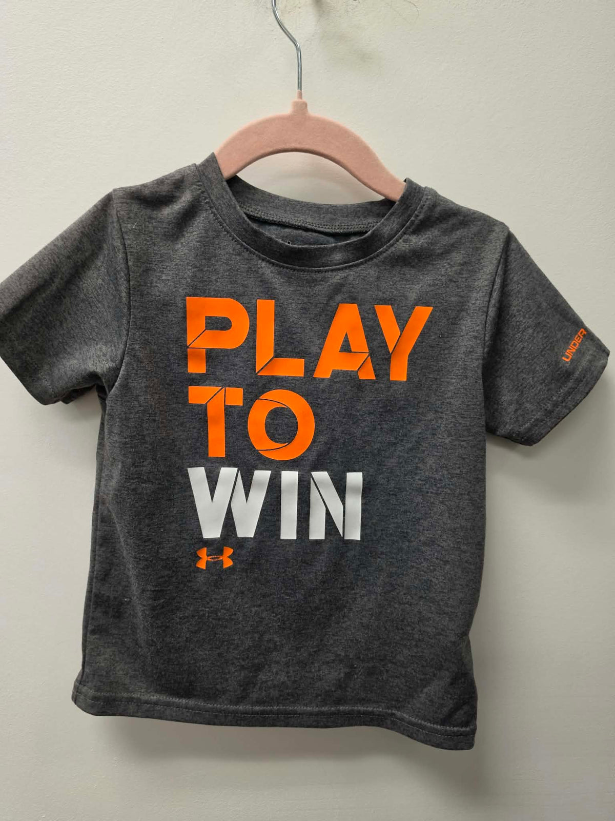 UNDER ARMOUR "PLAY TO WIN" SHIRT SIZE 18M