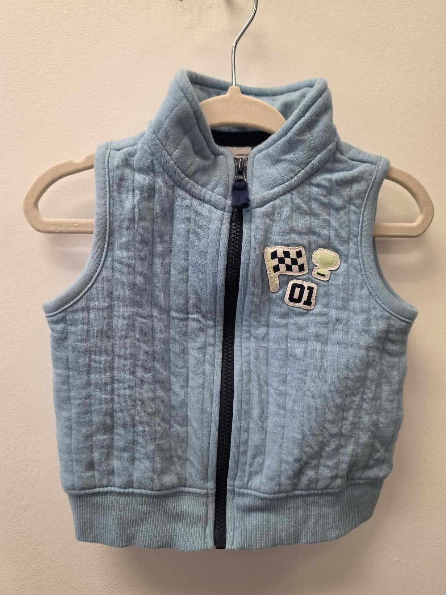 CARTERS RACING FLAG VEST SIZE 6M